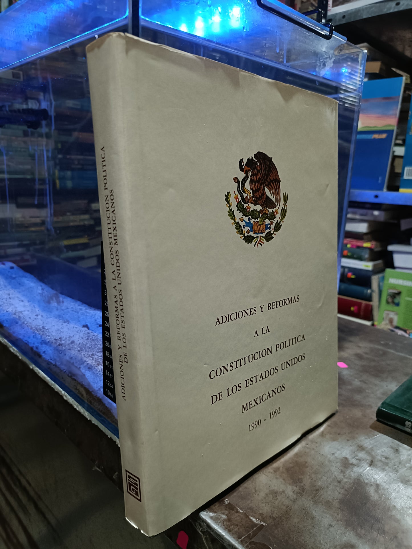 ACCIONES Y REFORMAS A LA CONSTITUCION POLITICA DE LOS ESTADOS UNIDOS MEXICANO 1999 1982 USADO POLITICA ALDAMA