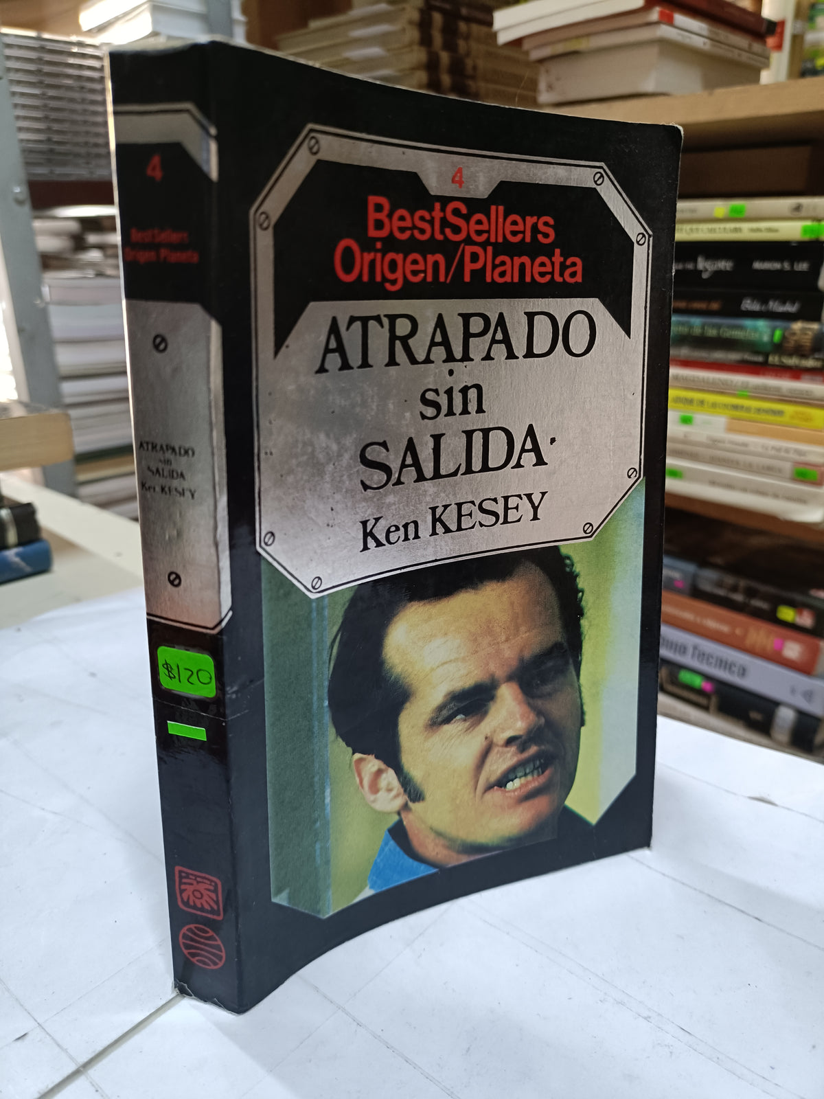 ATRAPADO SIN SALIDA POR KEN KESEY USADO NOVELA LITERARIO 207