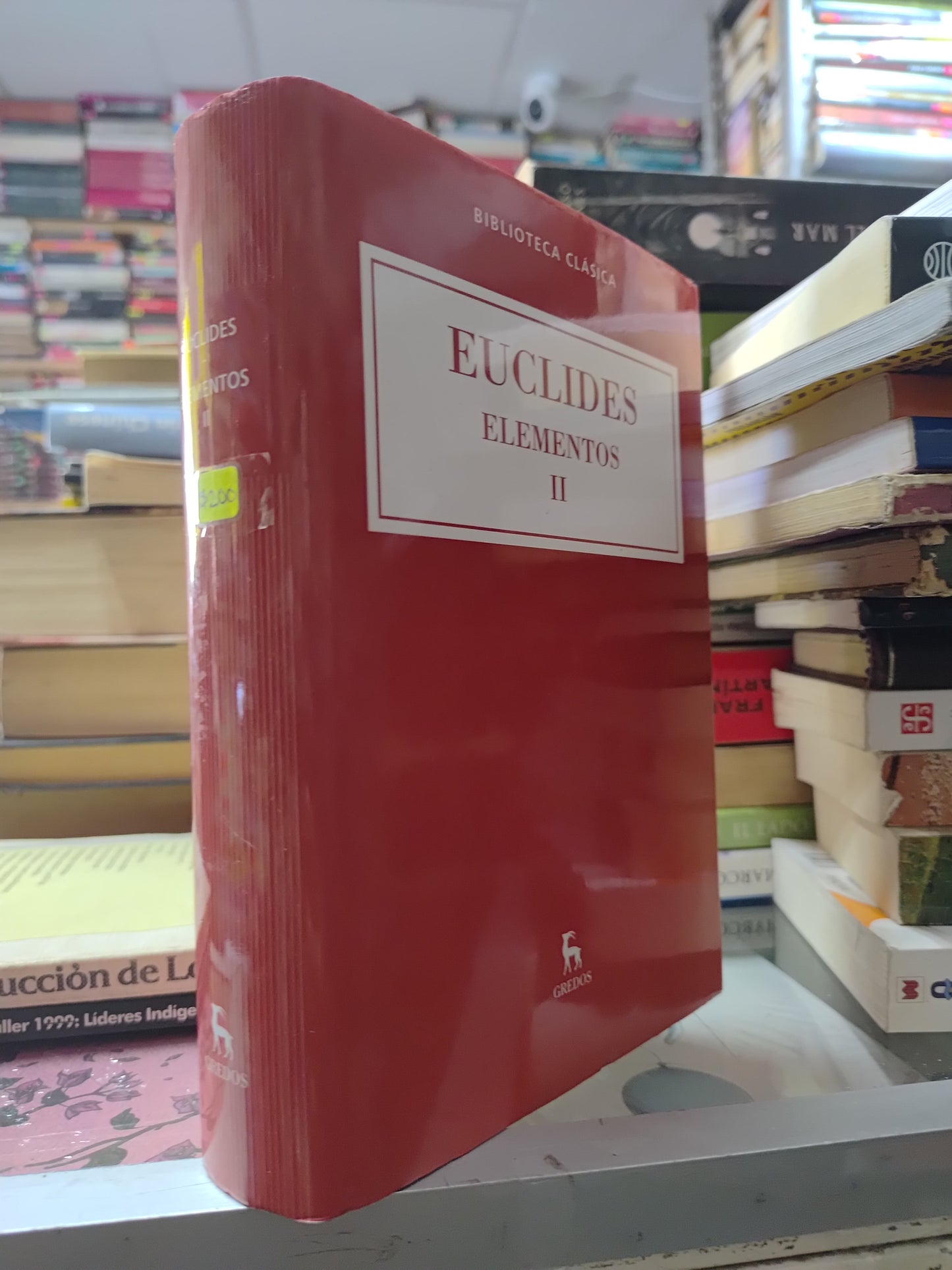 ELEMENTOS 2 POR EUCLIDES USADO HISTORIA JUAREZ 507