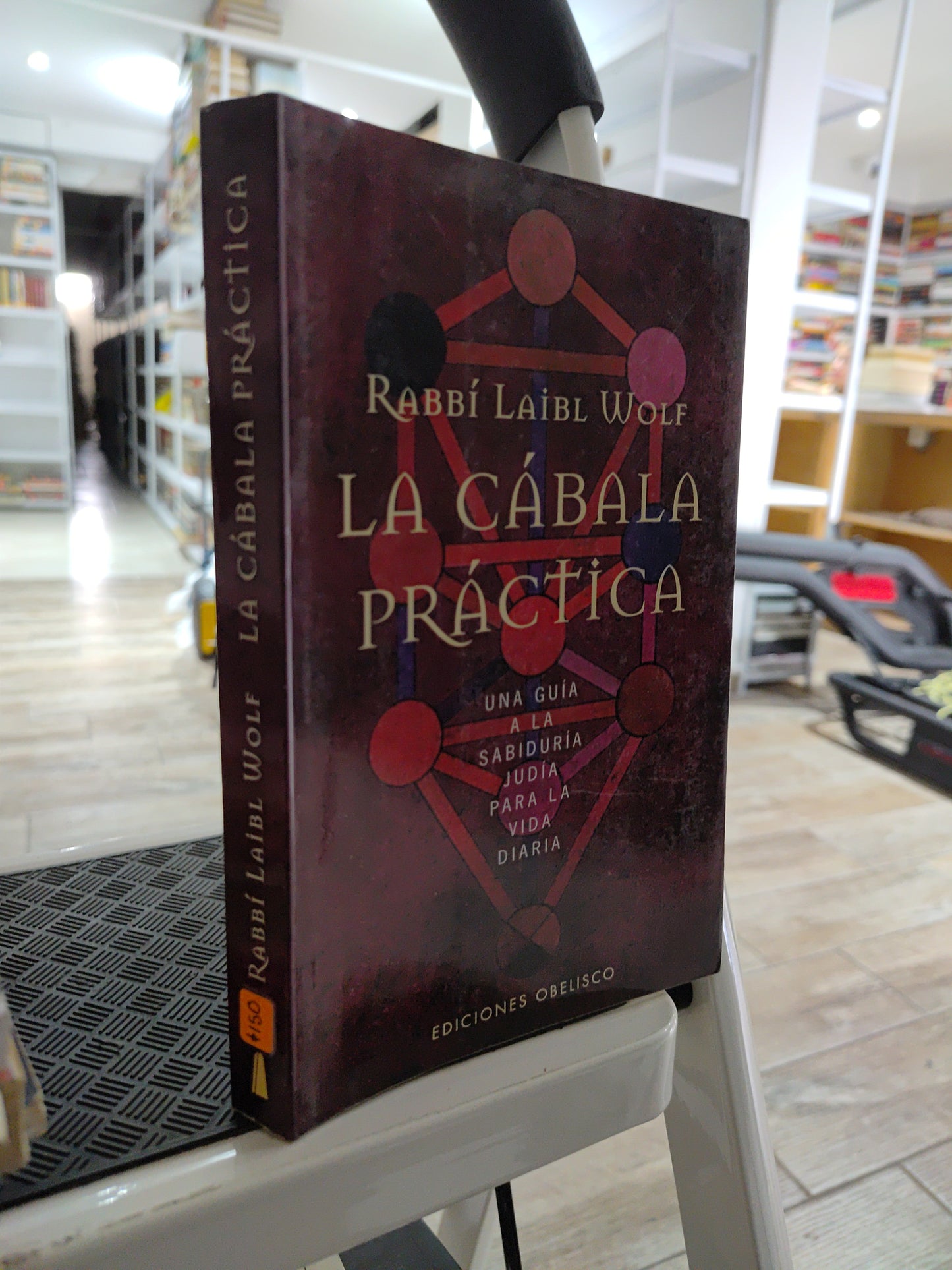 LA CABALA PRACTICA POR RABBI LAIBL WOLF USADO ESOTERISMO JUAREZ 515