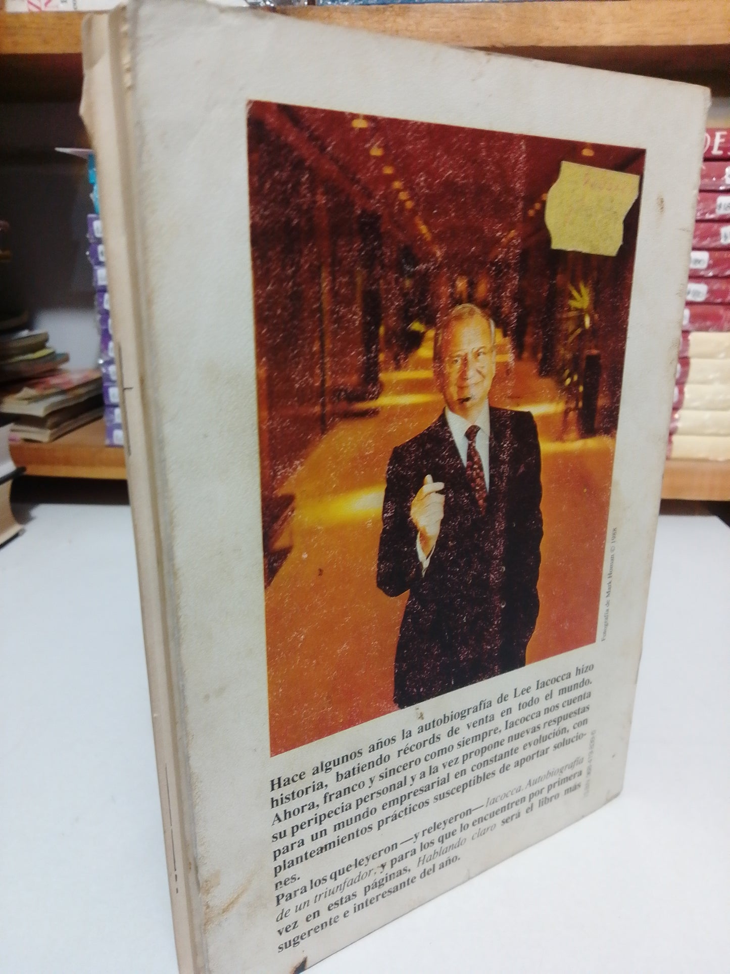IACOCCA 2 HABLANDO CLARO POR LEE IACOCCA USADO SUP.PERSONAL JUAREZ