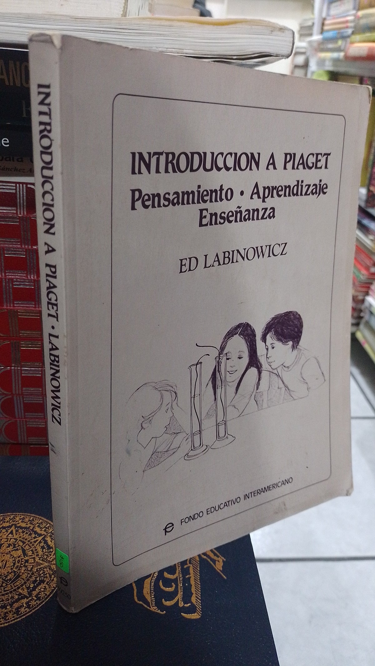INTRODUCCION A PIAGET PENSAMIENTO APRENDIZAJE ENSEÑANZA POR ED LABINOWICZ USADO PSICOLOGIA JUAREZ 507