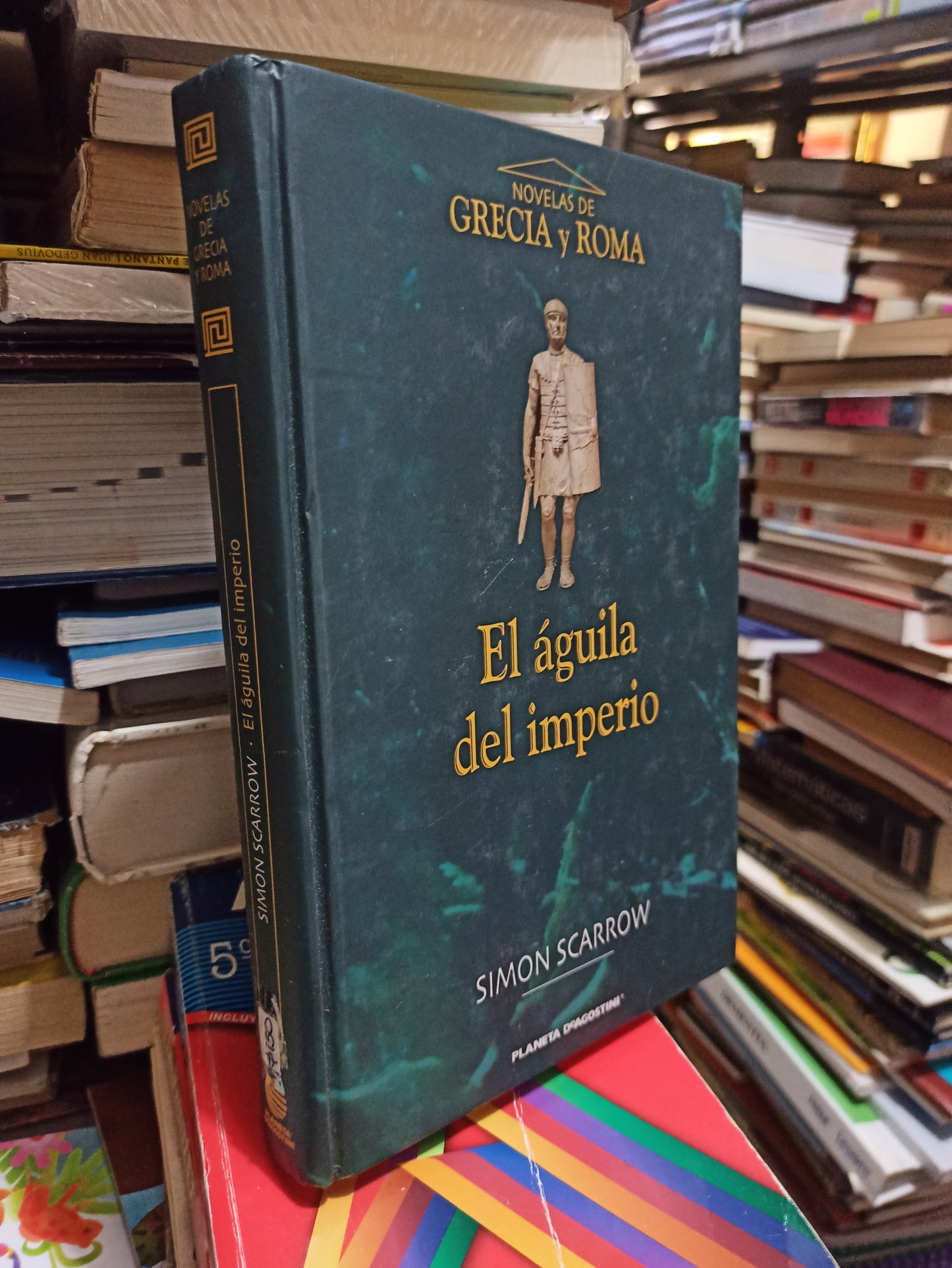 EL AGUILA DEL IMPERIO POR SIMON SCARROW USADO NOVELAS JUÁREZ
