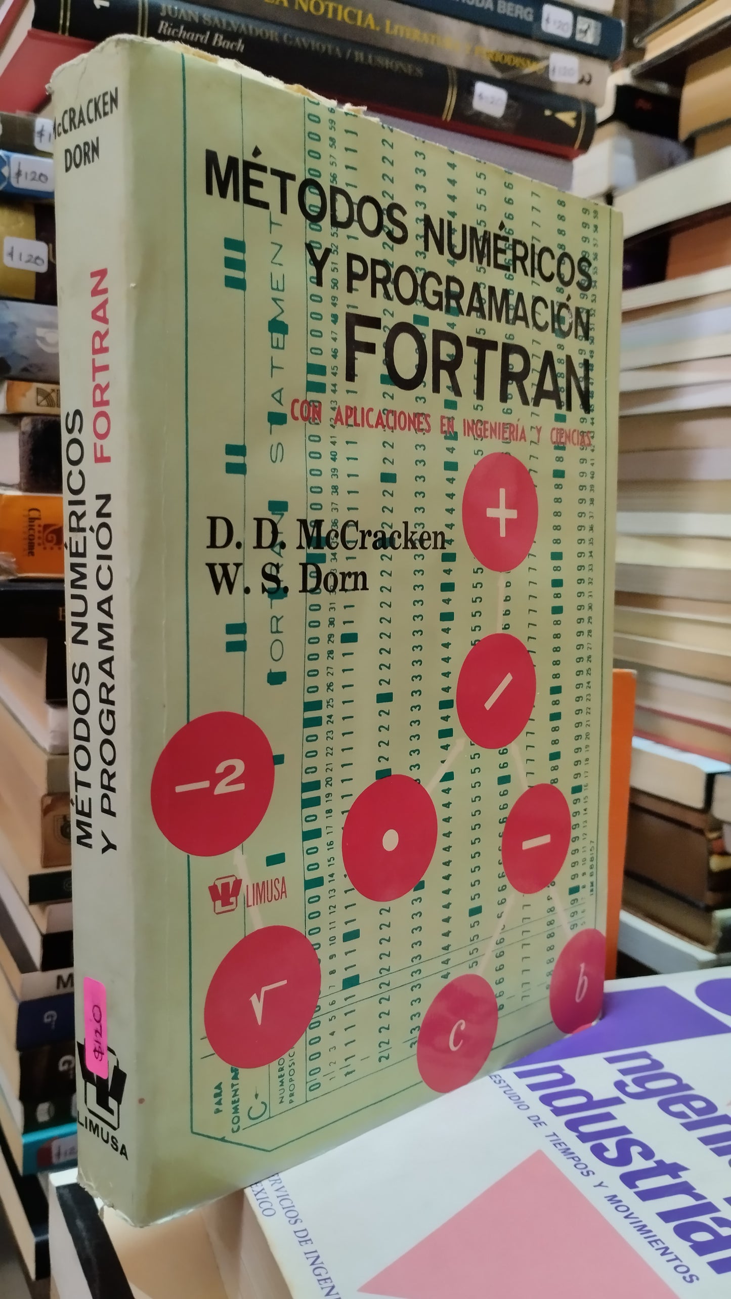 METODOS NUMERICOS Y PROGRAMACION POR D D MC CRACKEN LIBRO USADO MATEMATICAS ALDAMA