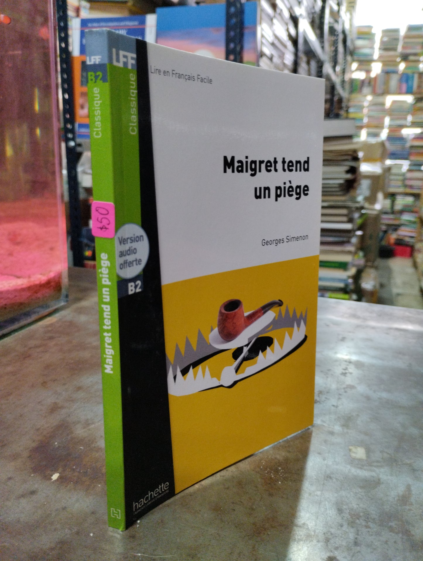 MAIGRET TEND UN PIEGE POR GEORGES SIMENON USADO IDIOMAS ALDAMA
