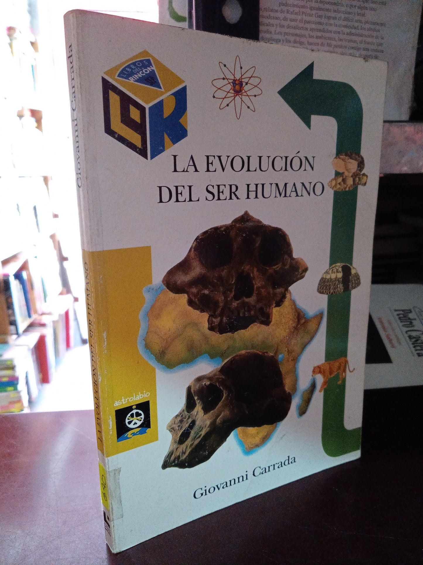 LA EVOLUCIÓN DEL SER HUMANO GEOVANNI CARRADA USADO INFANTIL LITERARIO 305