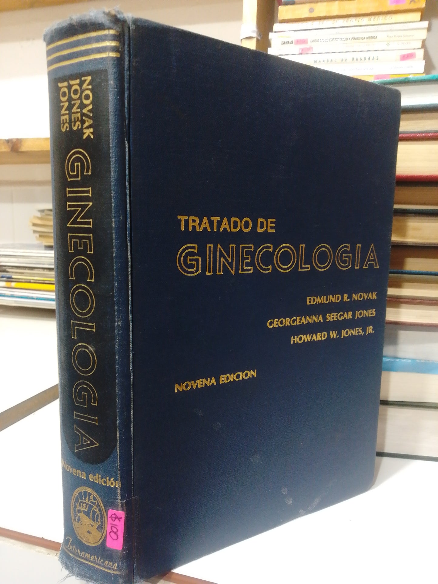 TRATADO DE GINECOLOGIA POR EDMUNDO R.NOVAK, SEEGAR JONES USADO SALUD JUAREZ