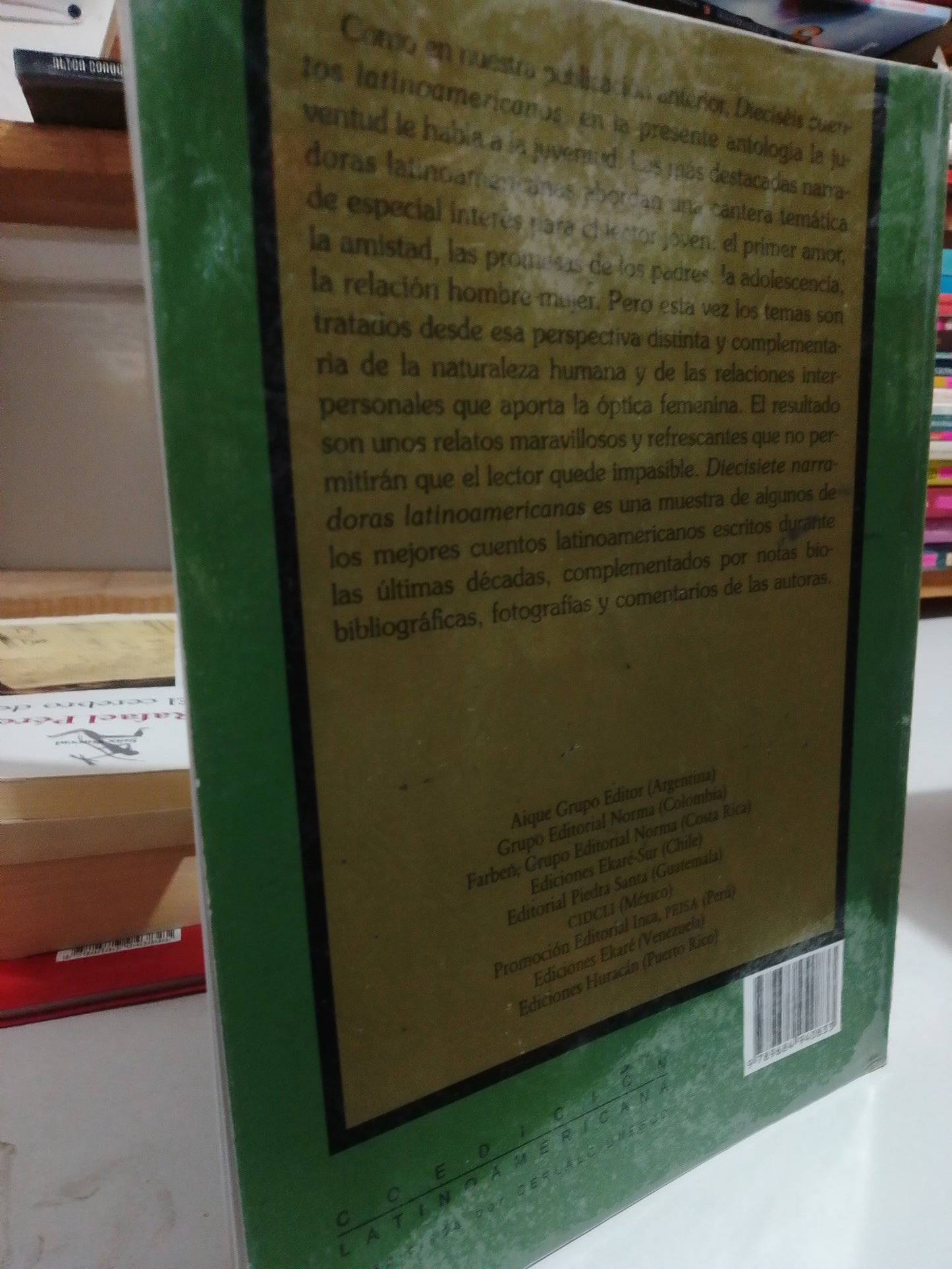 17 NARRADORAS LATINOAMERICANAS USADO NOVELA JUÁREZ