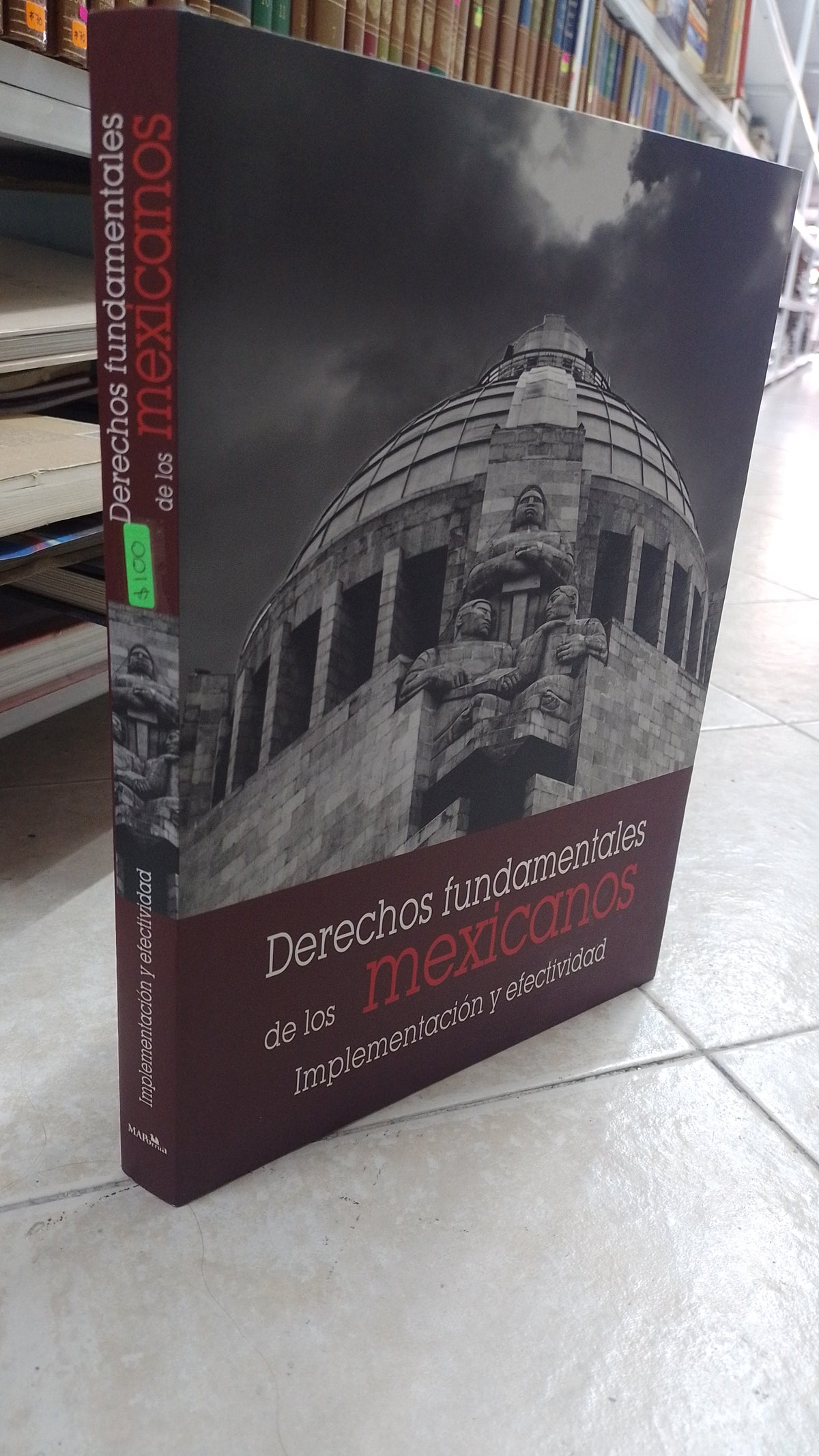 DERECHOS FUNDAMENTALES DE LOS MEXICANOS IMPLEMENTACION Y EFECTIVIDAD POR DAVID CIENFUEGOS SALGADO USADO ARTE JUAREZ 515