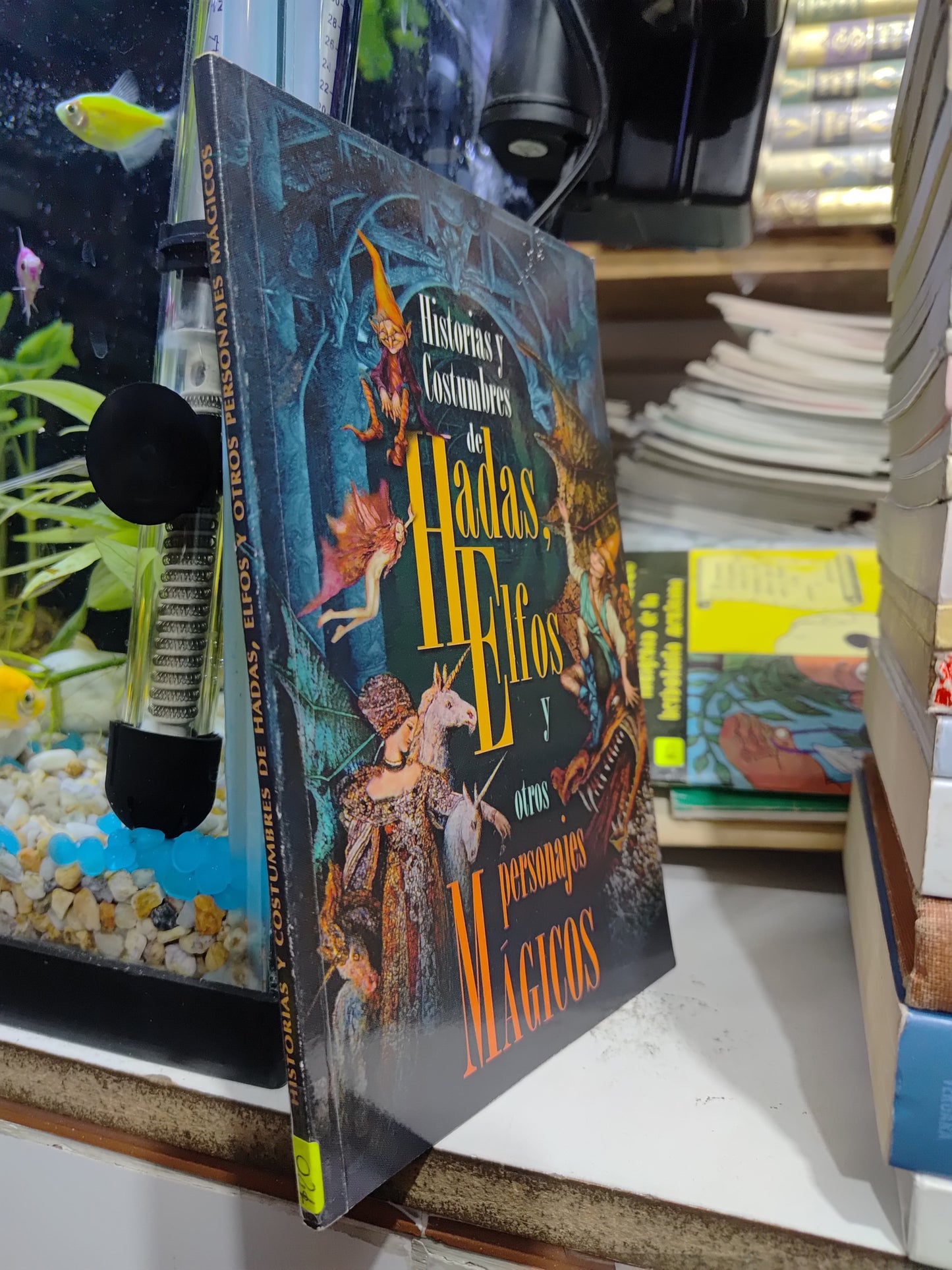 HISTORIAS Y COSTUMBRES DE HADAS ELFOS Y OTROS PERSONAJES MAGICOS POR EDITORIAL EPOCA USADO INFANTILES JUAREZ 507