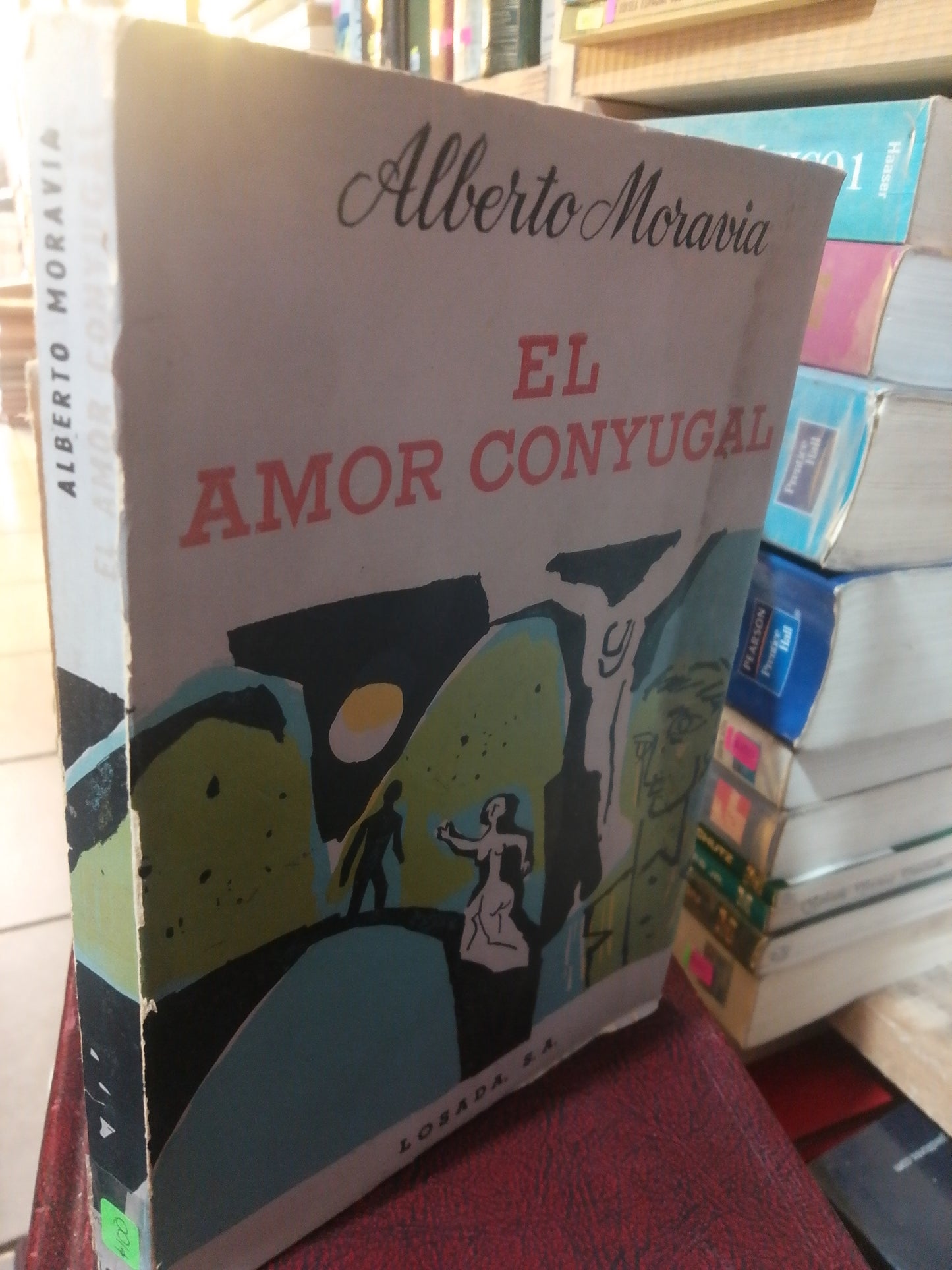 EL AMOR CONYUGAL POR ALBERTO MORAVIA USADO NOVELA JUAREZ