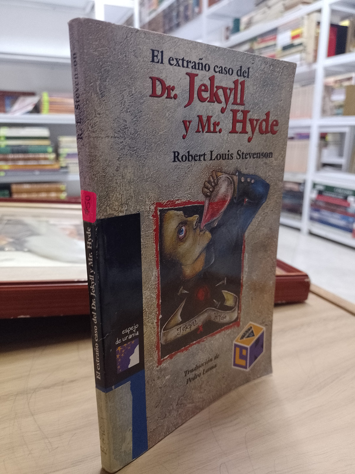 EL EXTRAÑO CASO DEL DR JEKYLL Y MR HYDE POR ROBERT LOUIS STEVENSON USADO INFANTIL JUAREZ 515