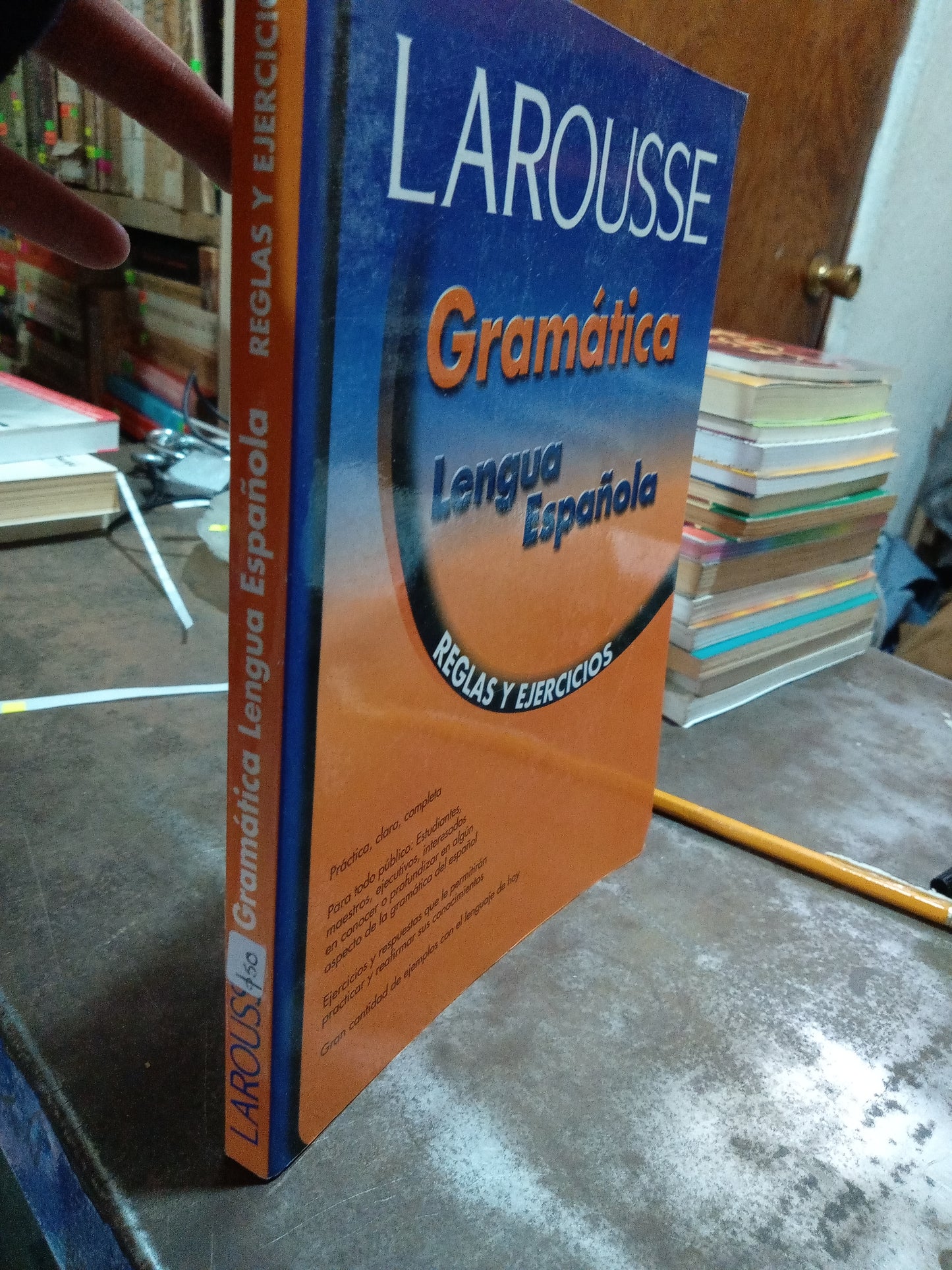 LAROUSSE GRAMÁTICA LENGUA ESPAÑOLA REGLAS Y EJERCICIOS USADO EDUCACIÓN ALDAMA
