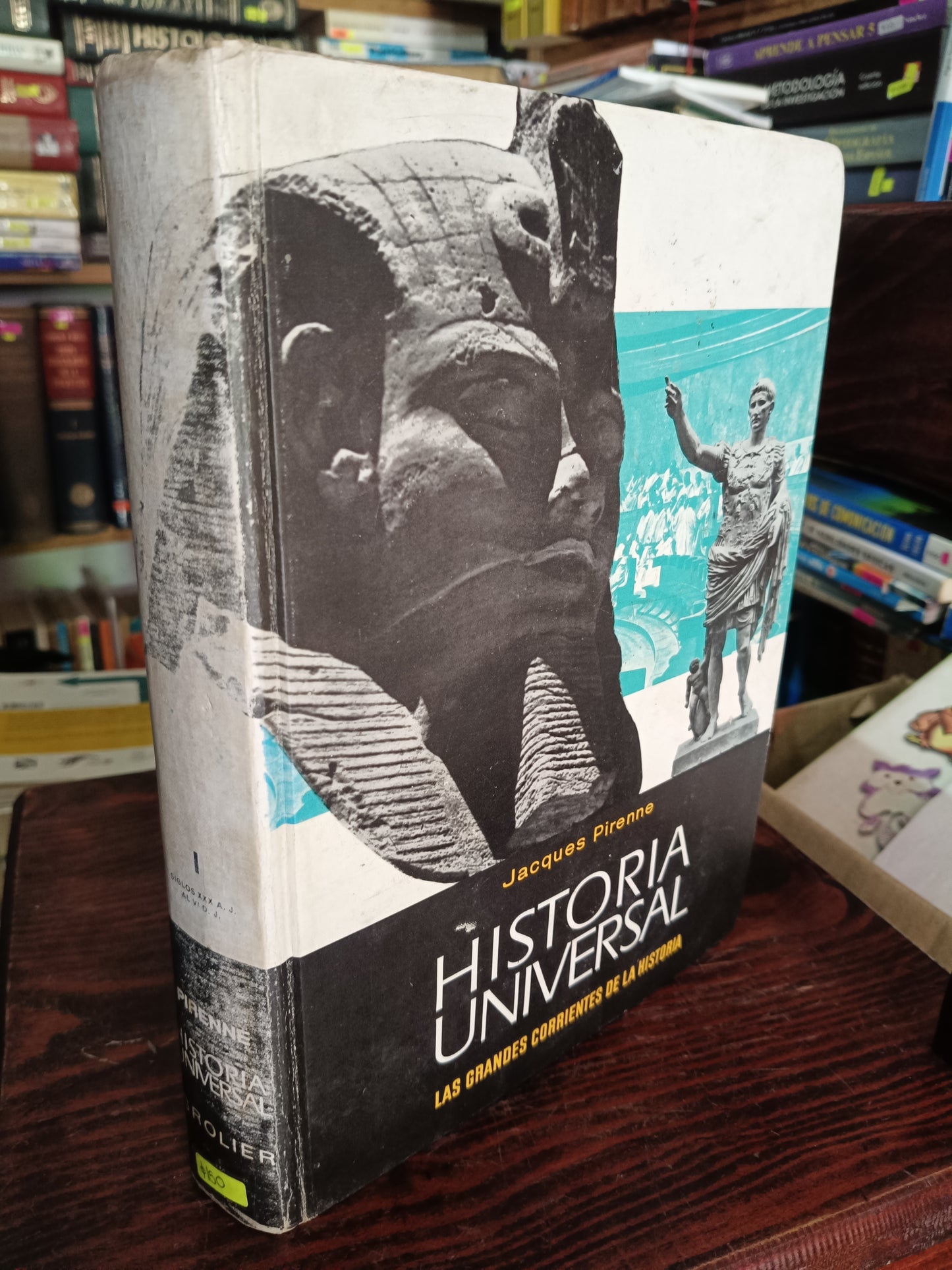 HISTORIA UNIVERSAL LAS GRANDES CORRIENTES DE LA HISTORIA I JACQUES PIRENNE USADO HISTORIA LITERARIO 305