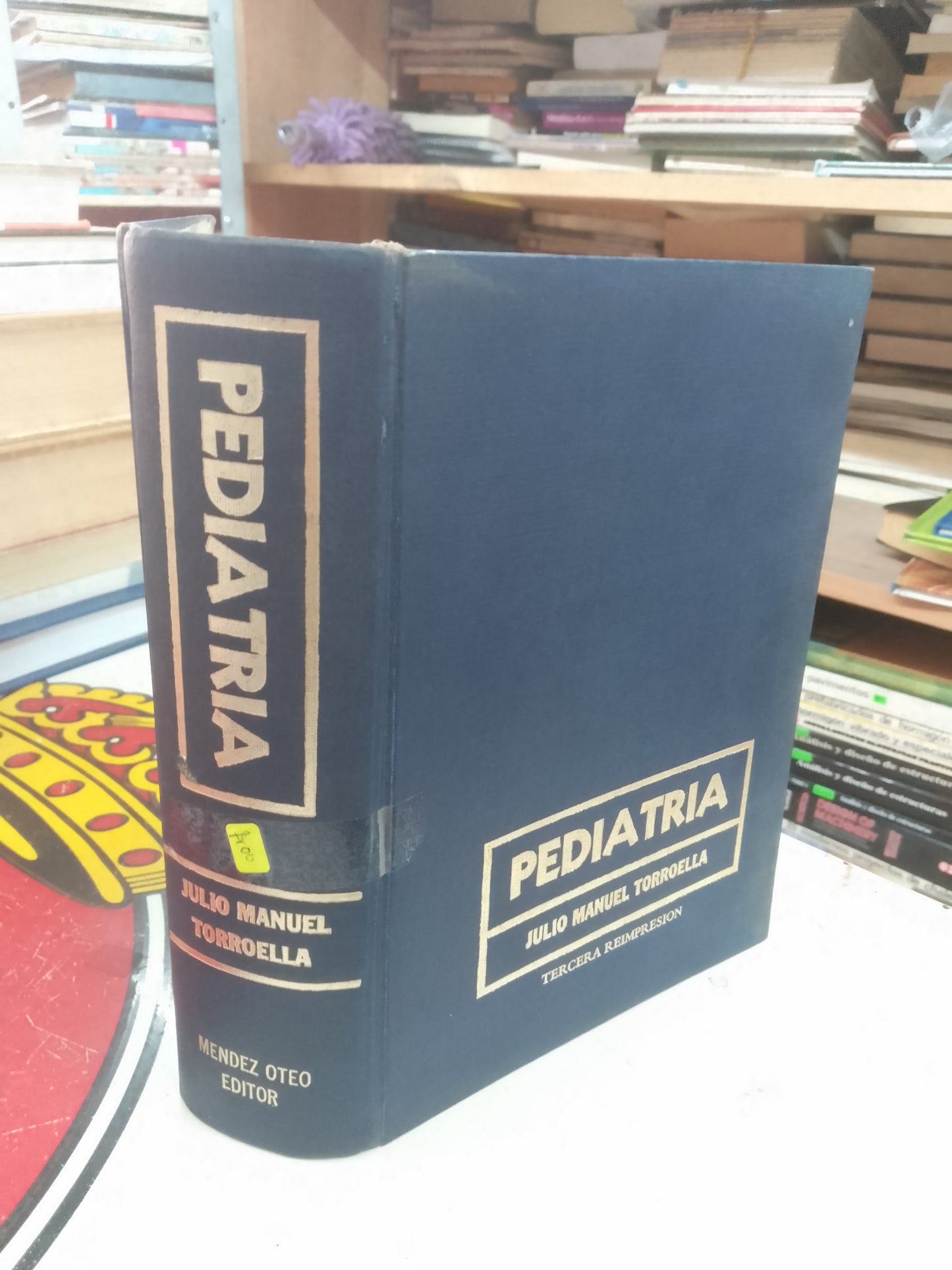 PEDIATRÍA POR JULIO MANUEL TORROELLA USADO MEDICINA LITERARIO 207