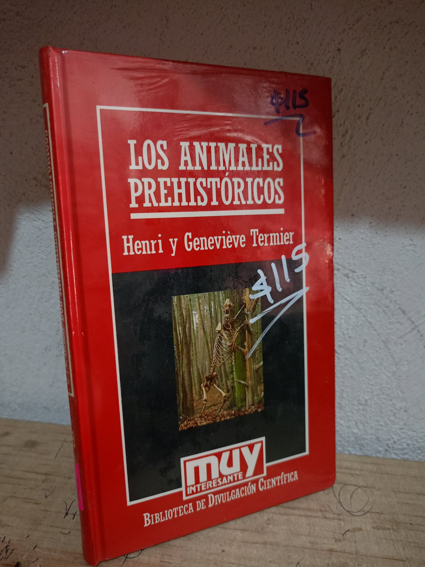 LOS ANIMALES PREHISPANICOS POR HENRI Y GENEVIEVE TERMIER USADO CIENCIA LITERARIO 305