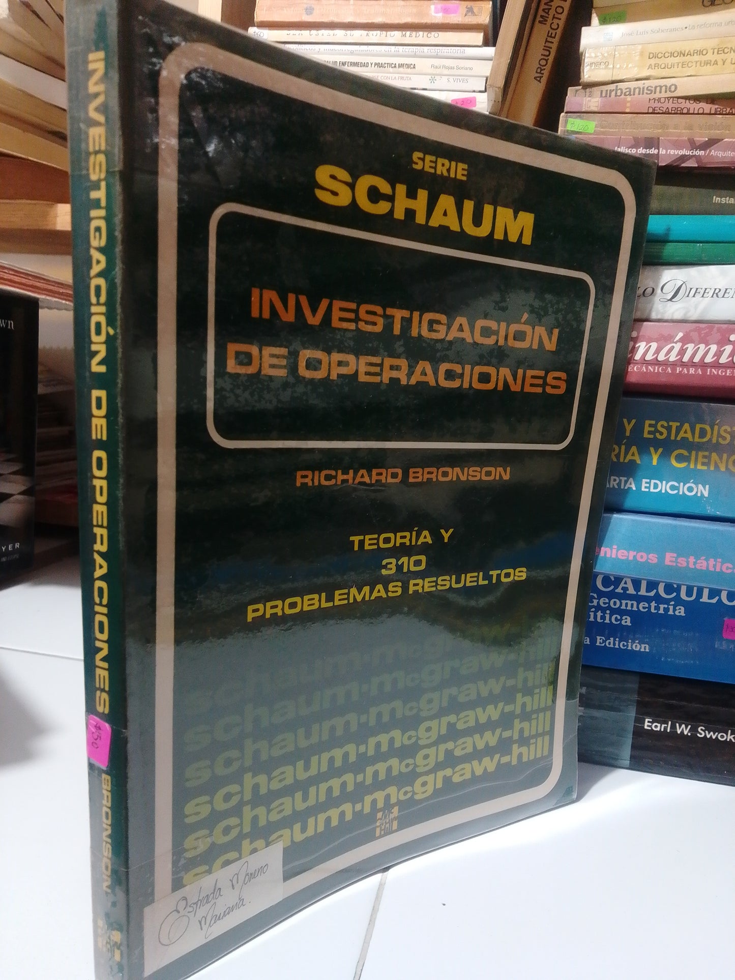 INVESTIGACION DE OPERACIONES POR RICHARD BRONSON USADO MATEMÁTICAS JUAREZ