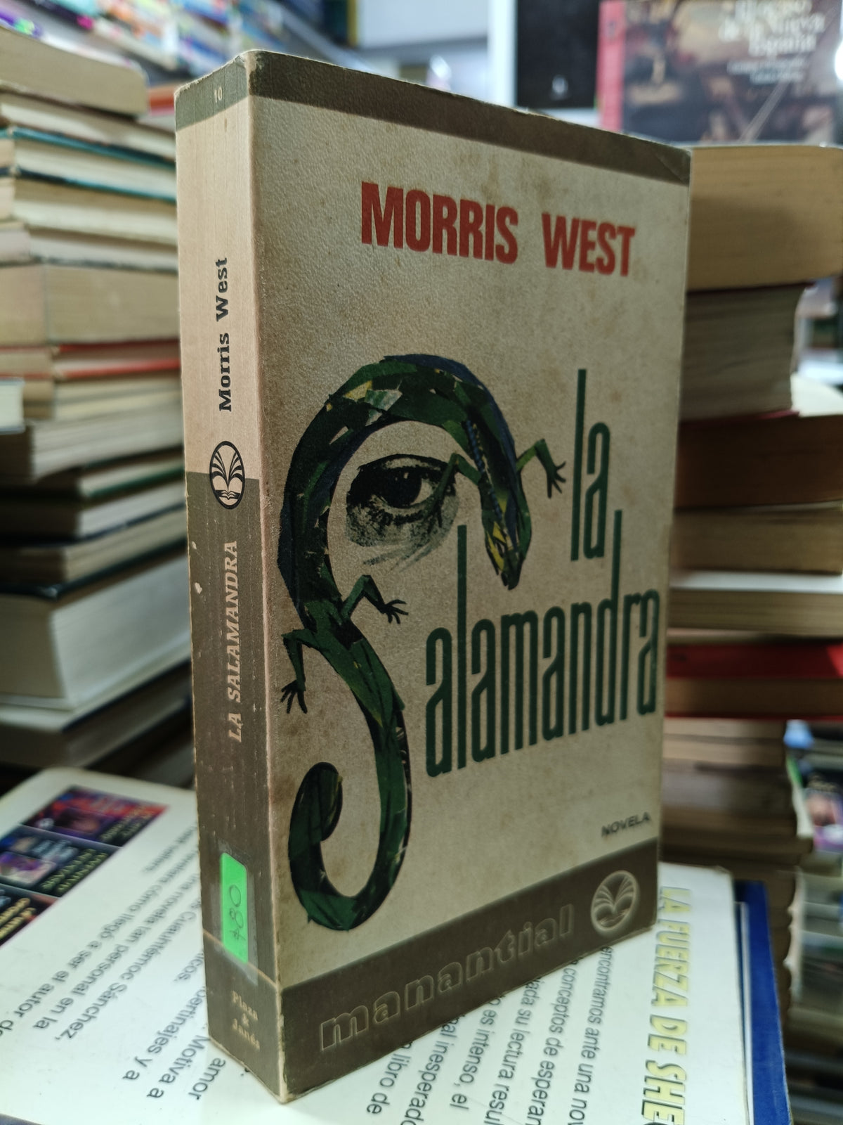 LA SALAMANDRA POR MORRIS WEST USADO NOVELA JUAREZ 515