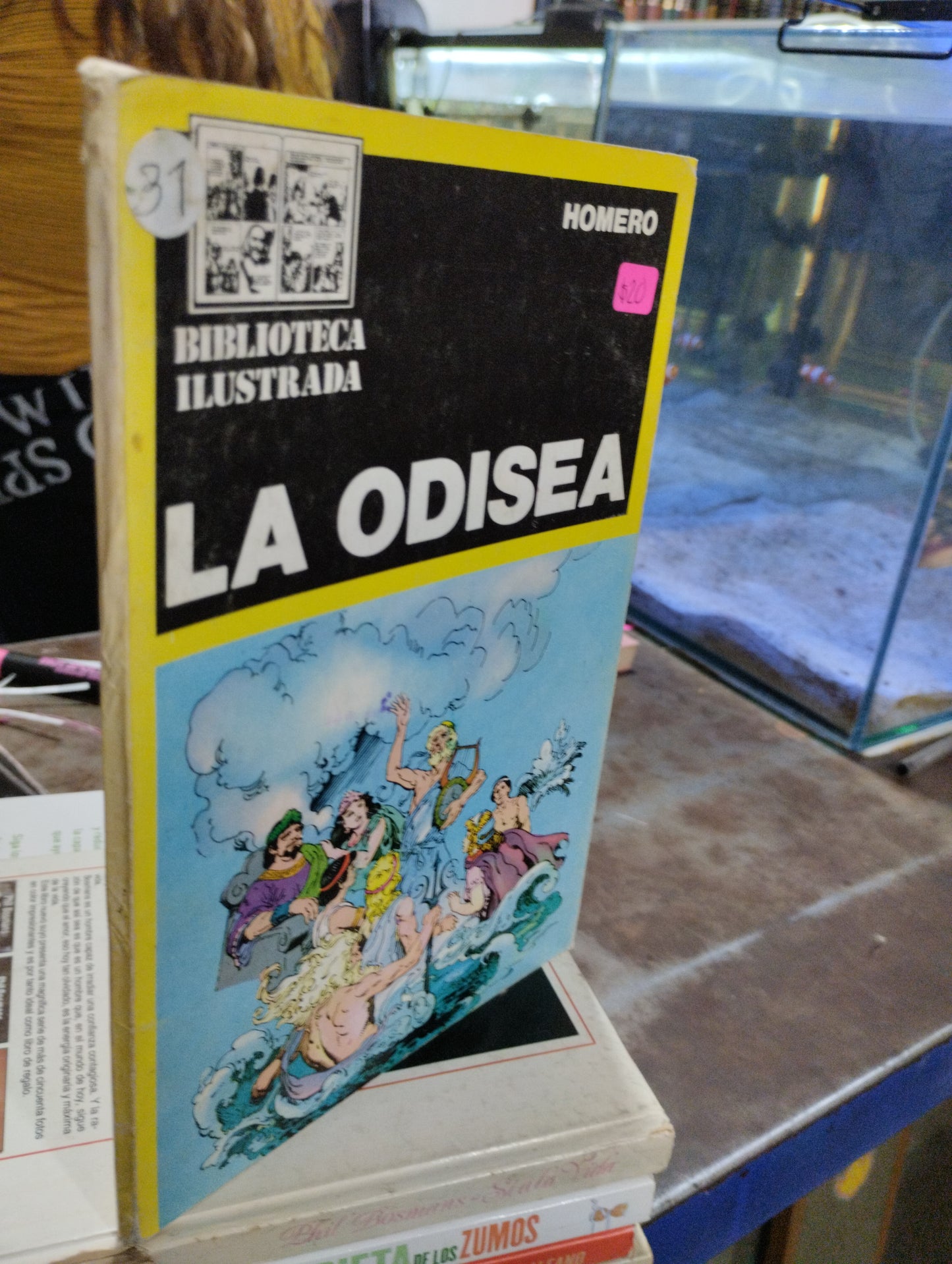 LA ODISEA POR HOMERO USADO INFANTIL ALDAMA