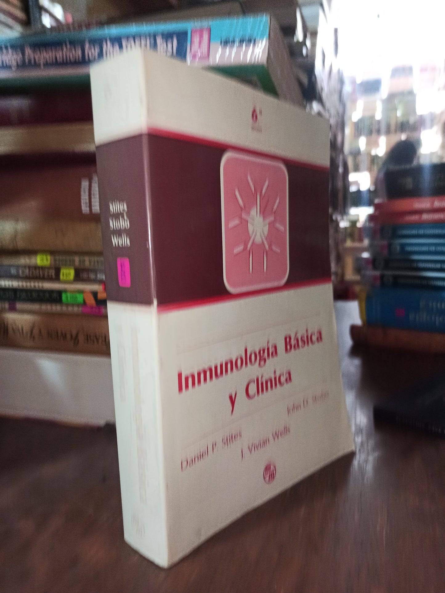 INMUNOLOGIA BASICA Y CLINICA POR DANIEL P. STITES USADO SALUD ALDAMA