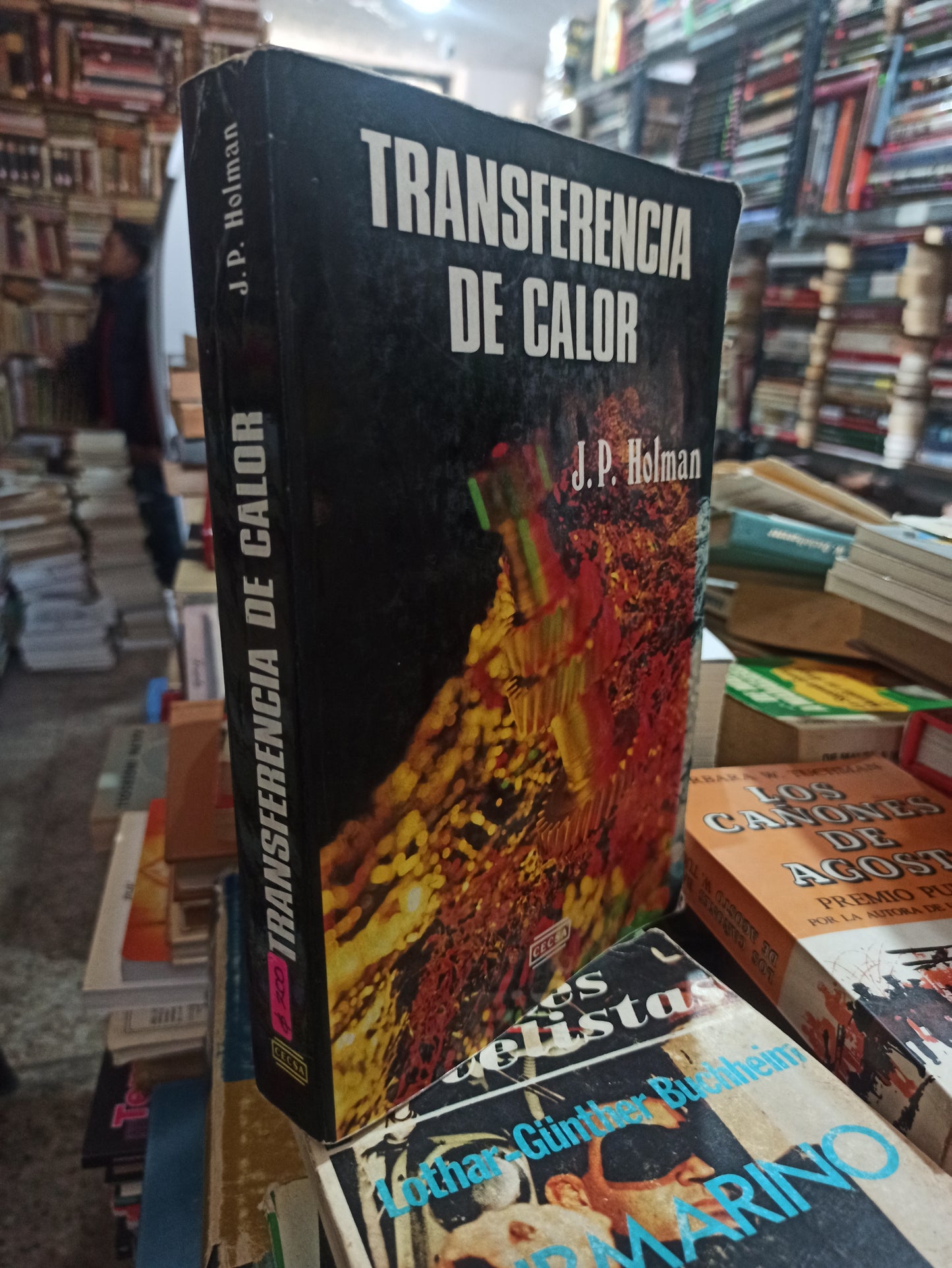 TRANSFERENCIA DE CALOR POR J. P. HOLMAN USADO NOVELAS ALDAMA