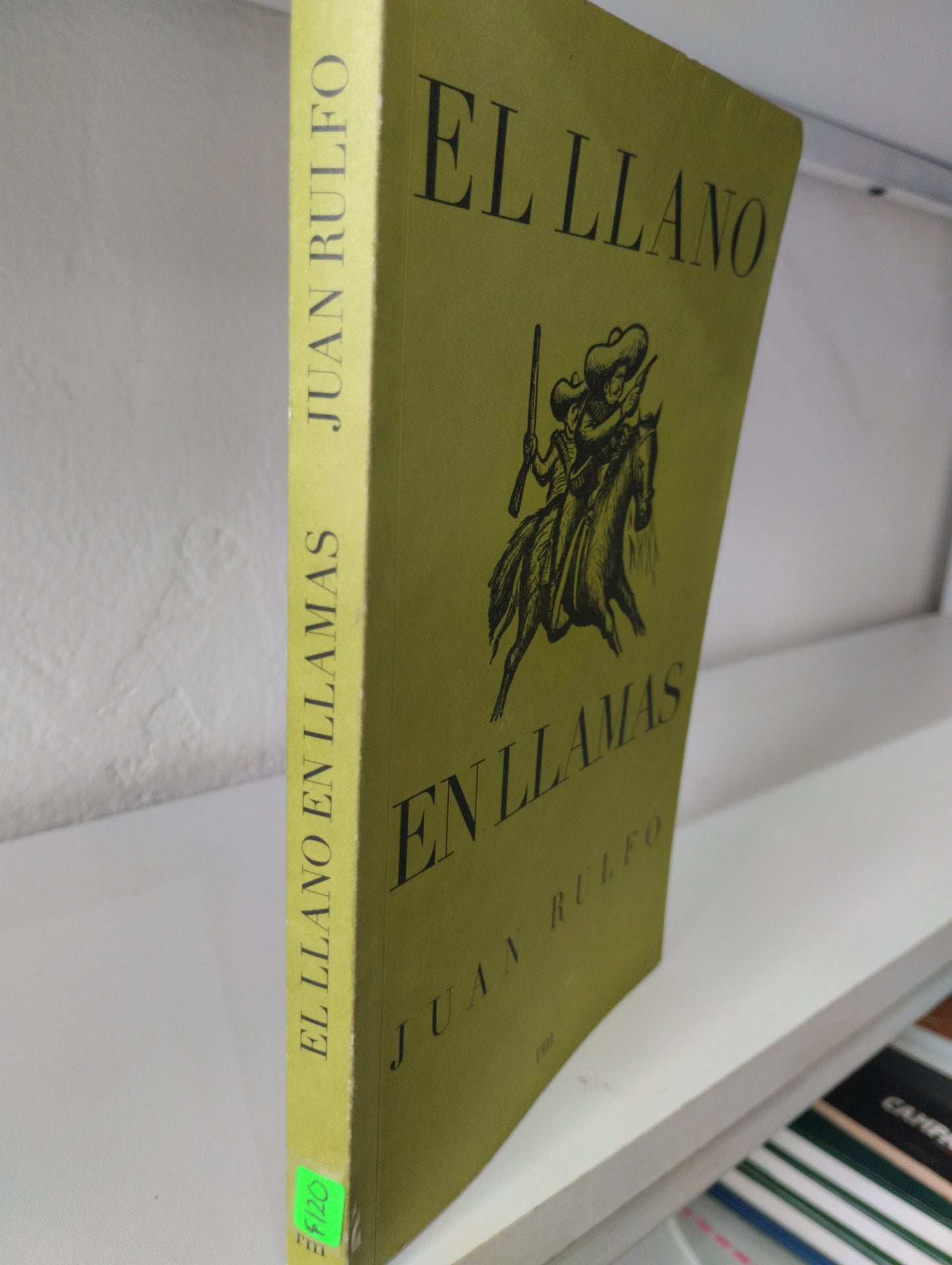 EL LLANO EN LLAMAS JUAN RULFO USADO NOVELAS JUAREZ 515