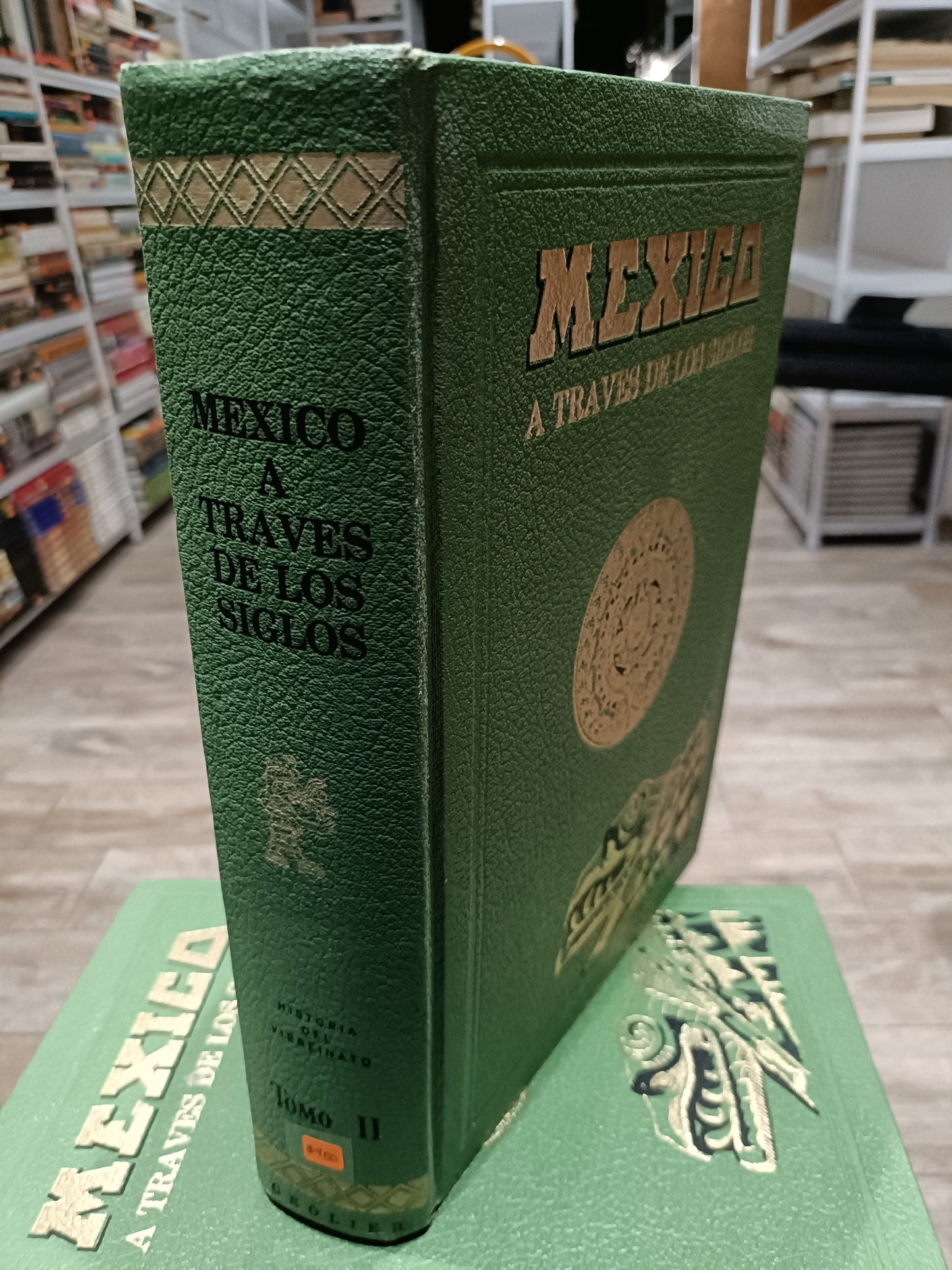 MEXICO A TRAVES DE LOS SIGLOS TOMO II POR D VICENTE RIVA PALACIO USADO HISTORIA JUAREZ 515