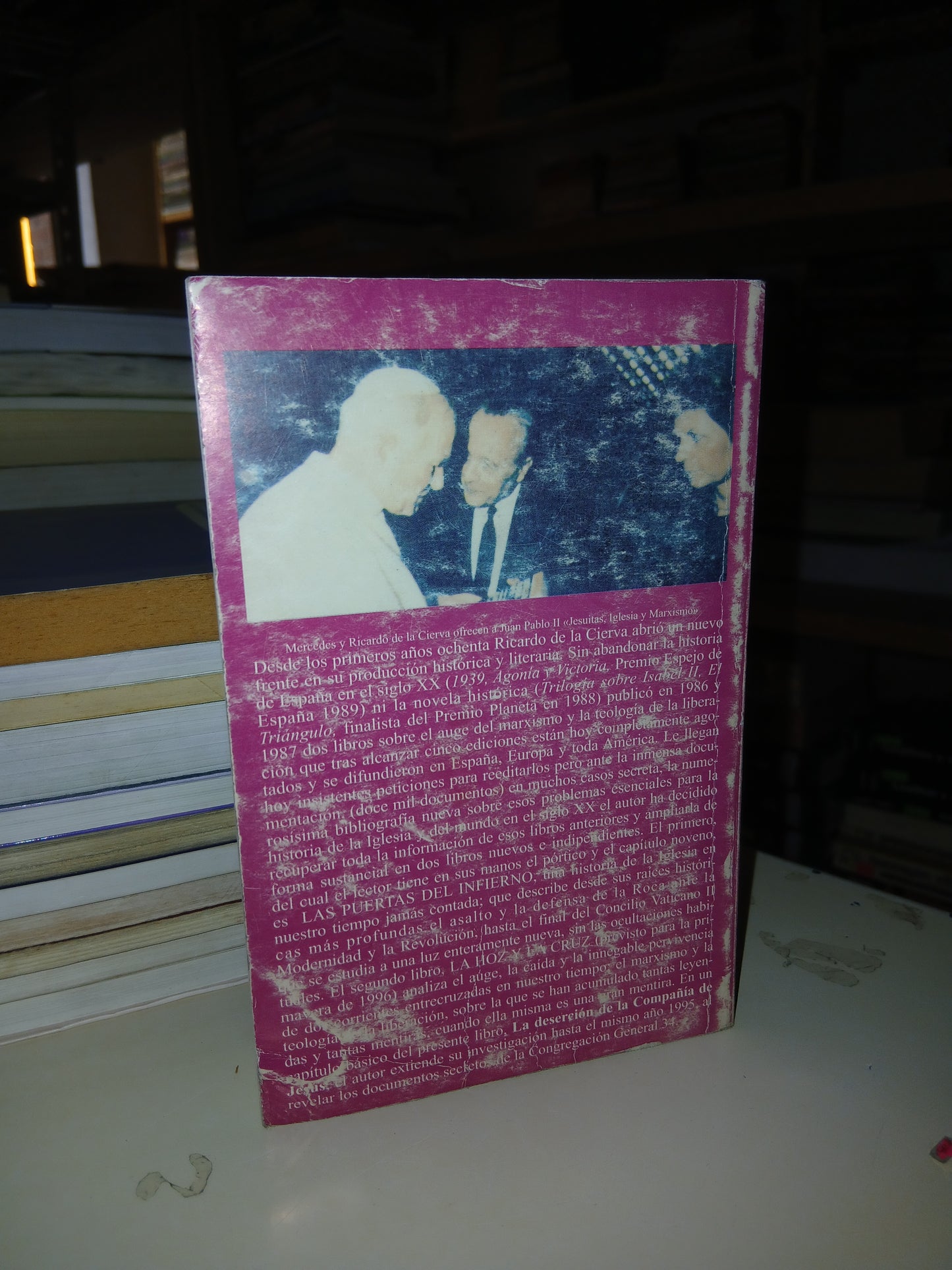 LAS PUERTAS DEL INFIERNO POR RICARDO DE LA CIERVA USADO RELIGIÓN LITERARIO 207