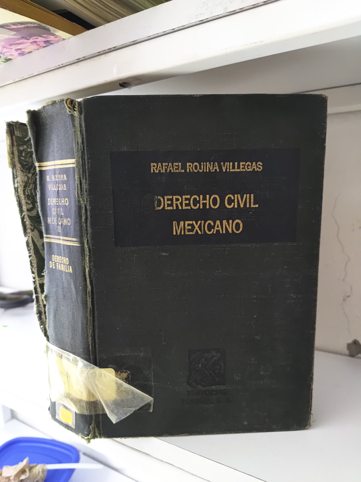 DERECHO CIVIL MEXICANO POR RAFAEL ROJINA VILLEGAS USADO DERECHO JUAREZ 515
