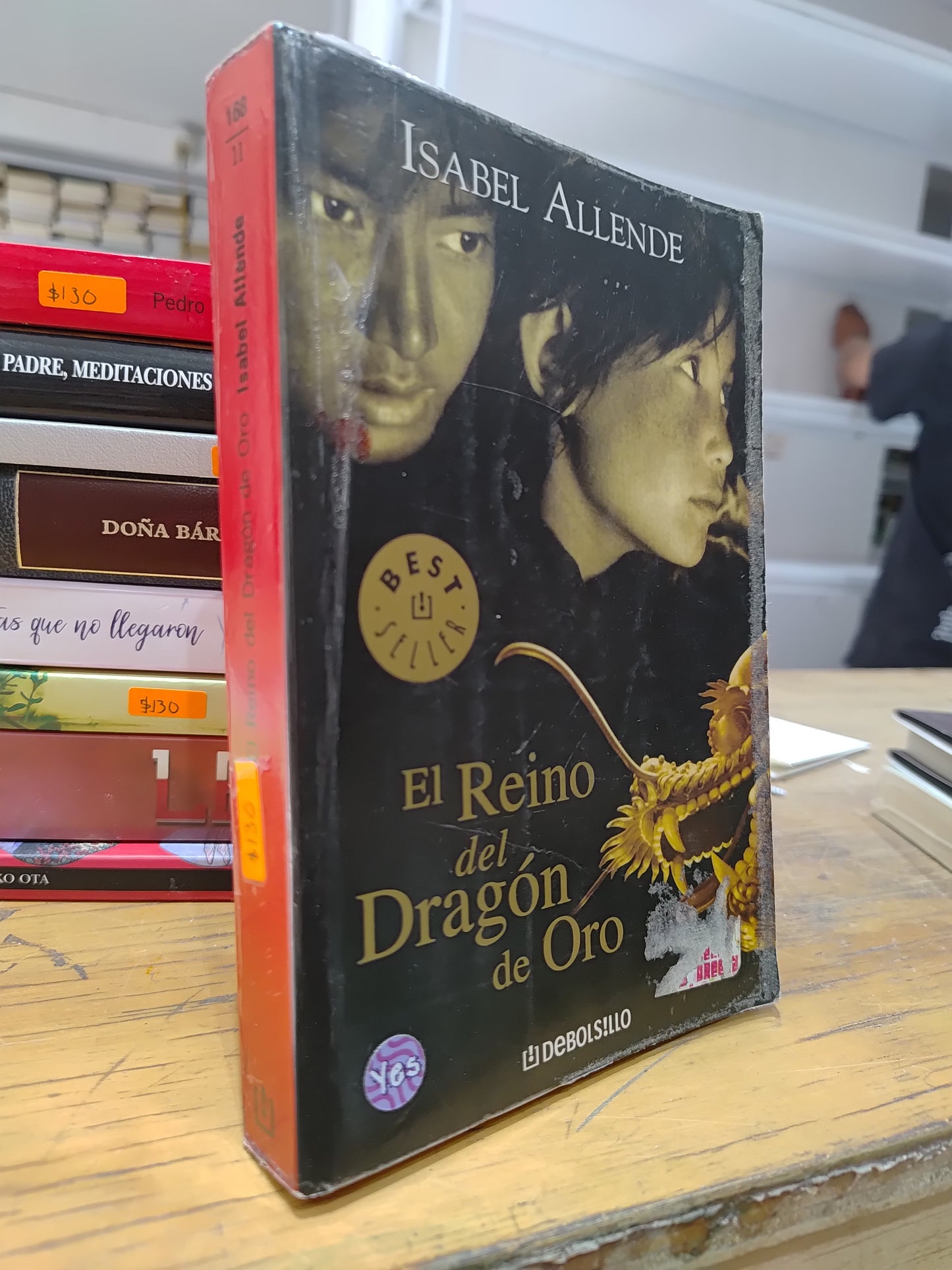 EL REINO DEL DRAGON DE ORO POR ISABEL ALLENDE USADO NOVELAS JUAREZ 515
