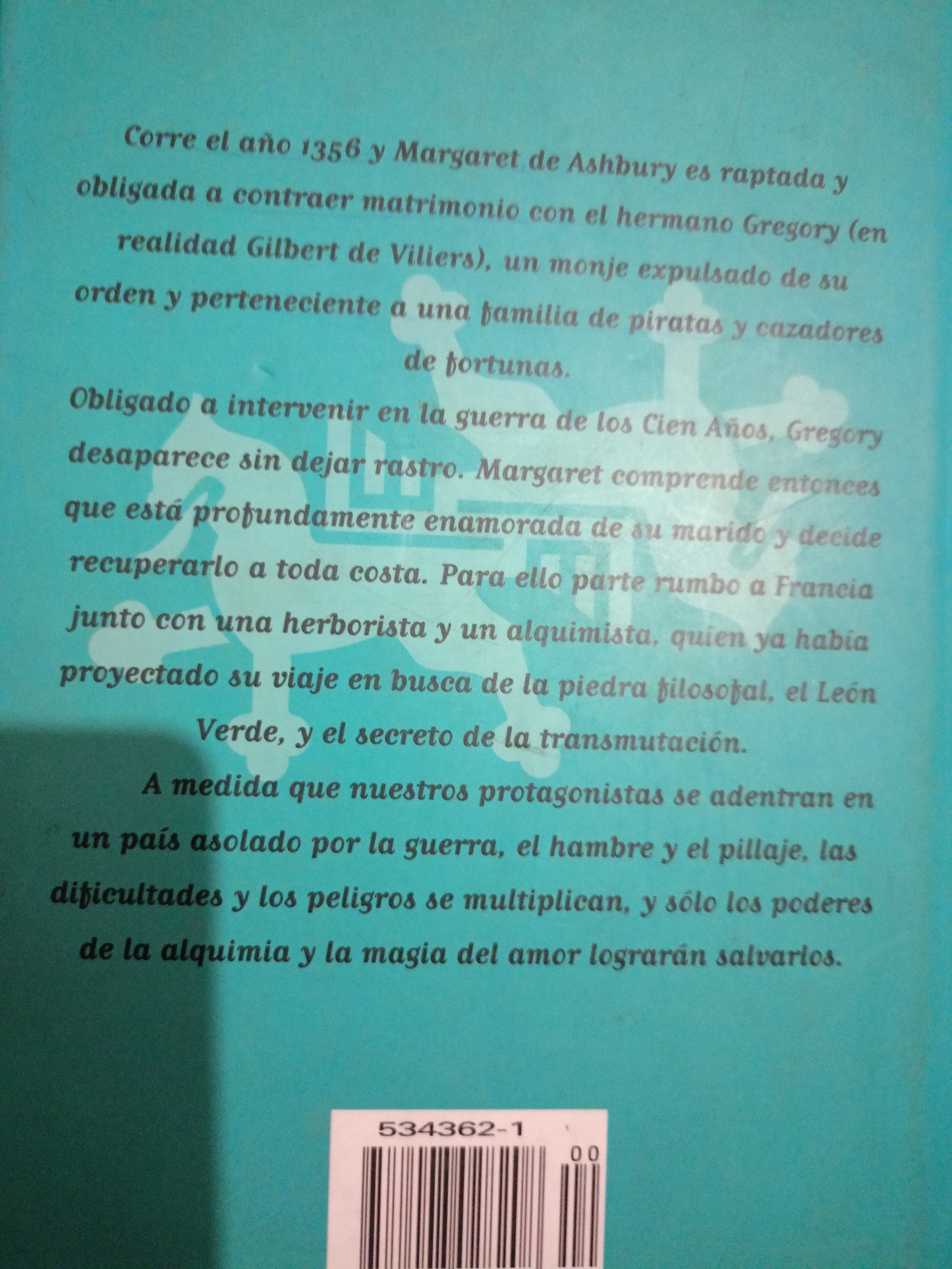EN BUSCA DEL LEON VERDE POR JUDITH MERKLE RIOEY USADO NOVELA LITERARIO 305