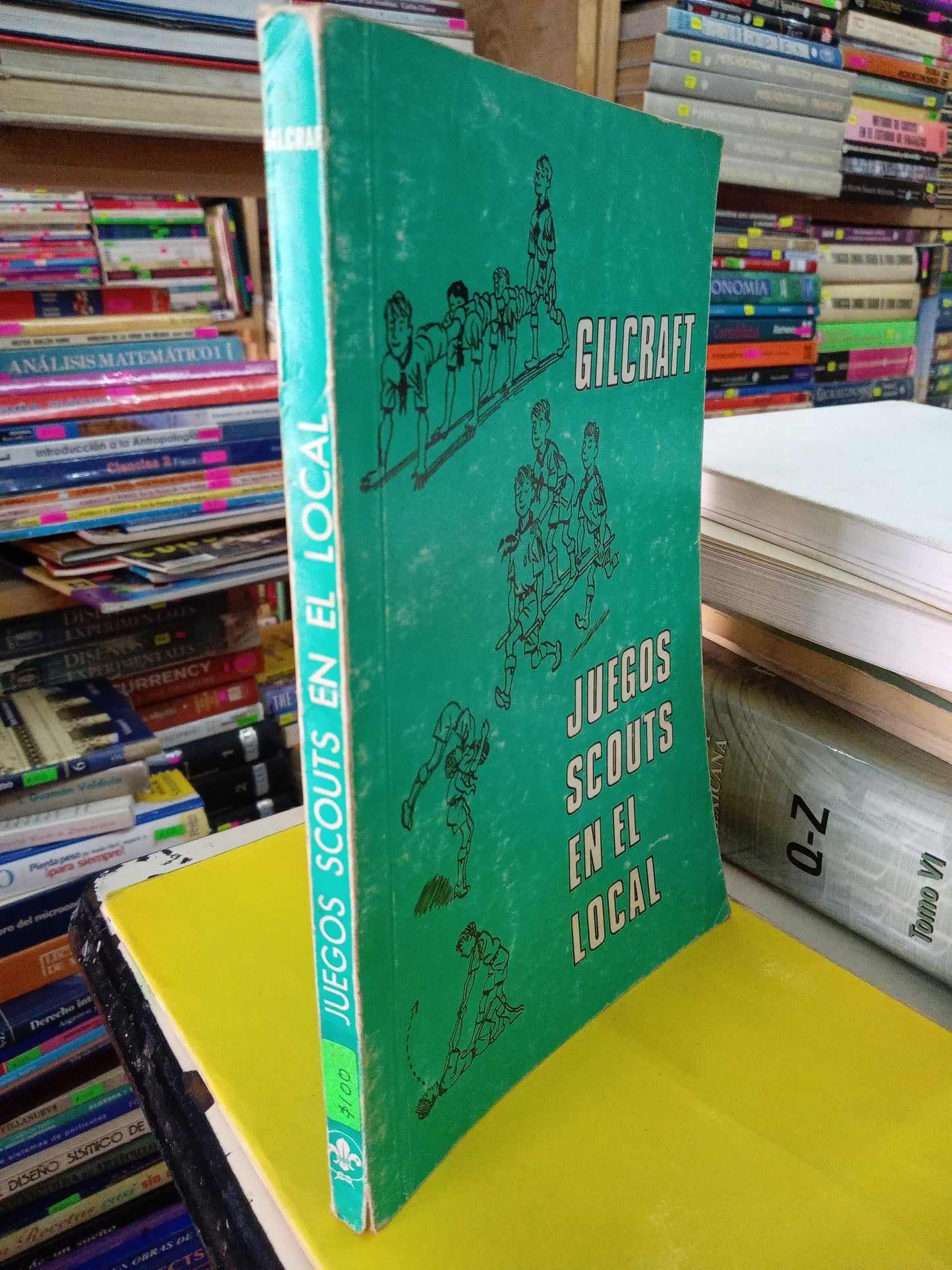 JUEGOS SCOUTS EN EL LOCAL POR GILCRAFT USADO OFICIOS LITERARIO 207