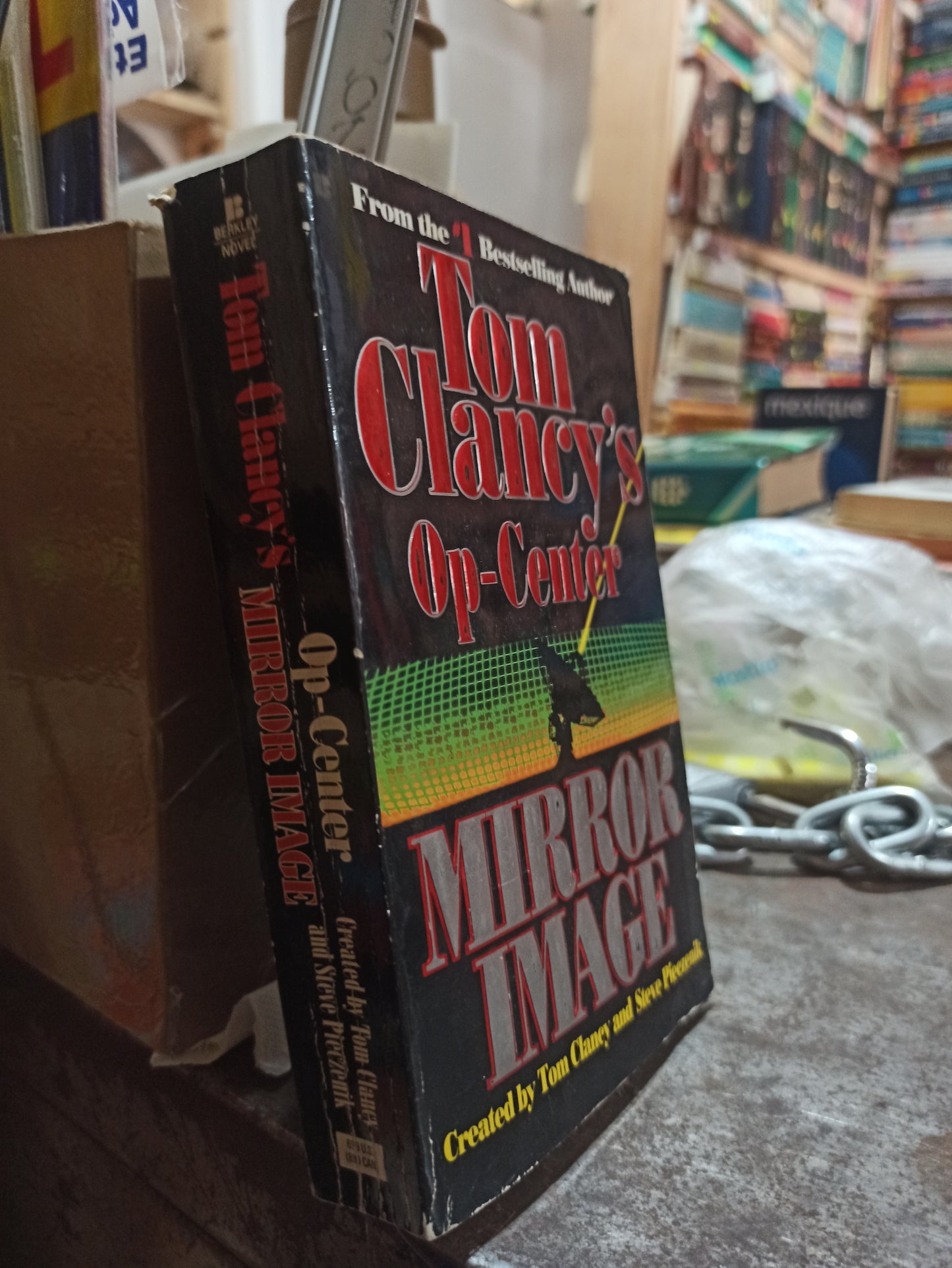 OP CENTER MIRROR IMAGE POR TOM CLANCY USADO IDIOMAS ALDAMA