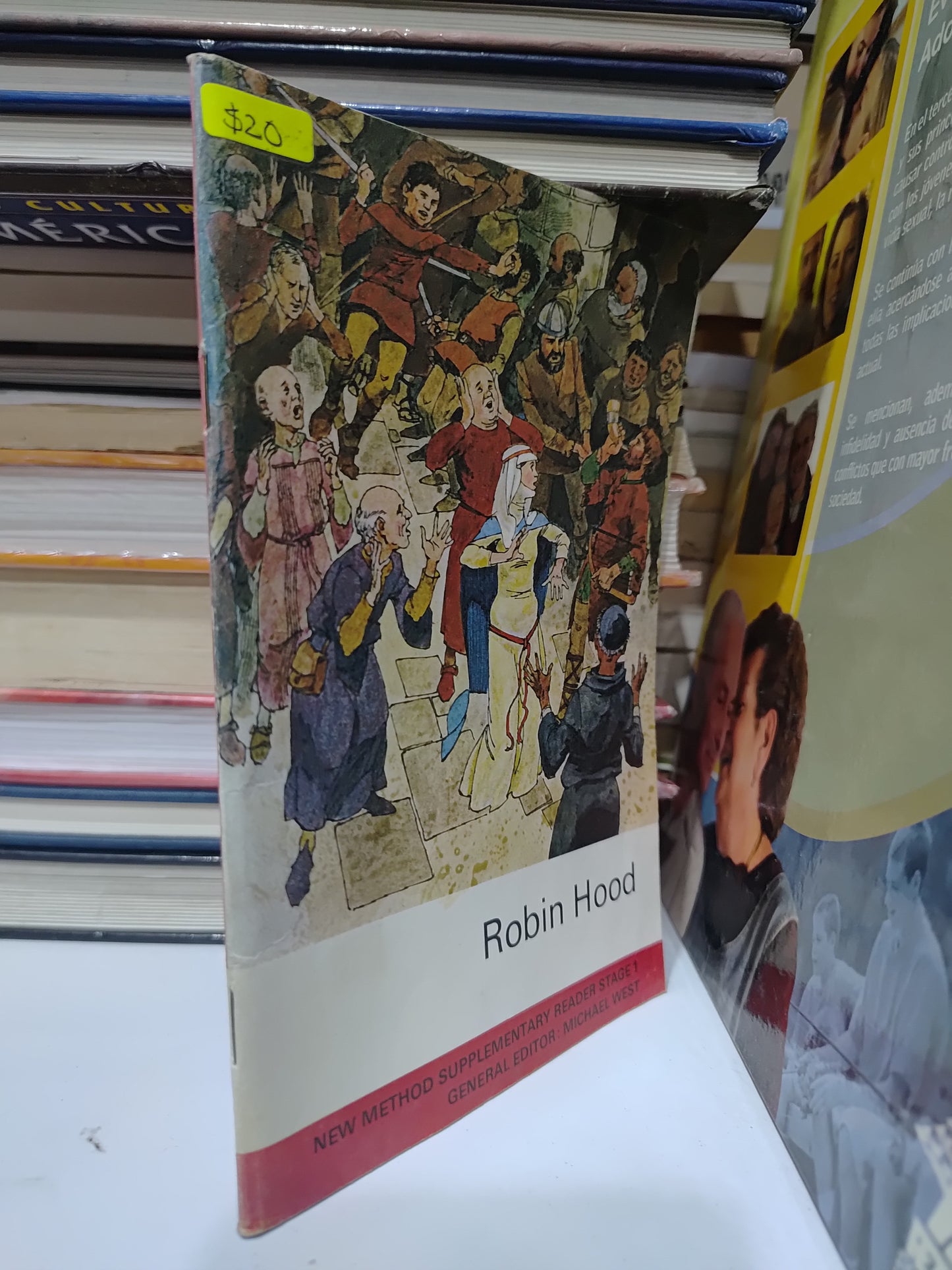 ROBIN HOOD POR EDITORIAL LONGSMAN USADO IDIOMAS JUAREZ