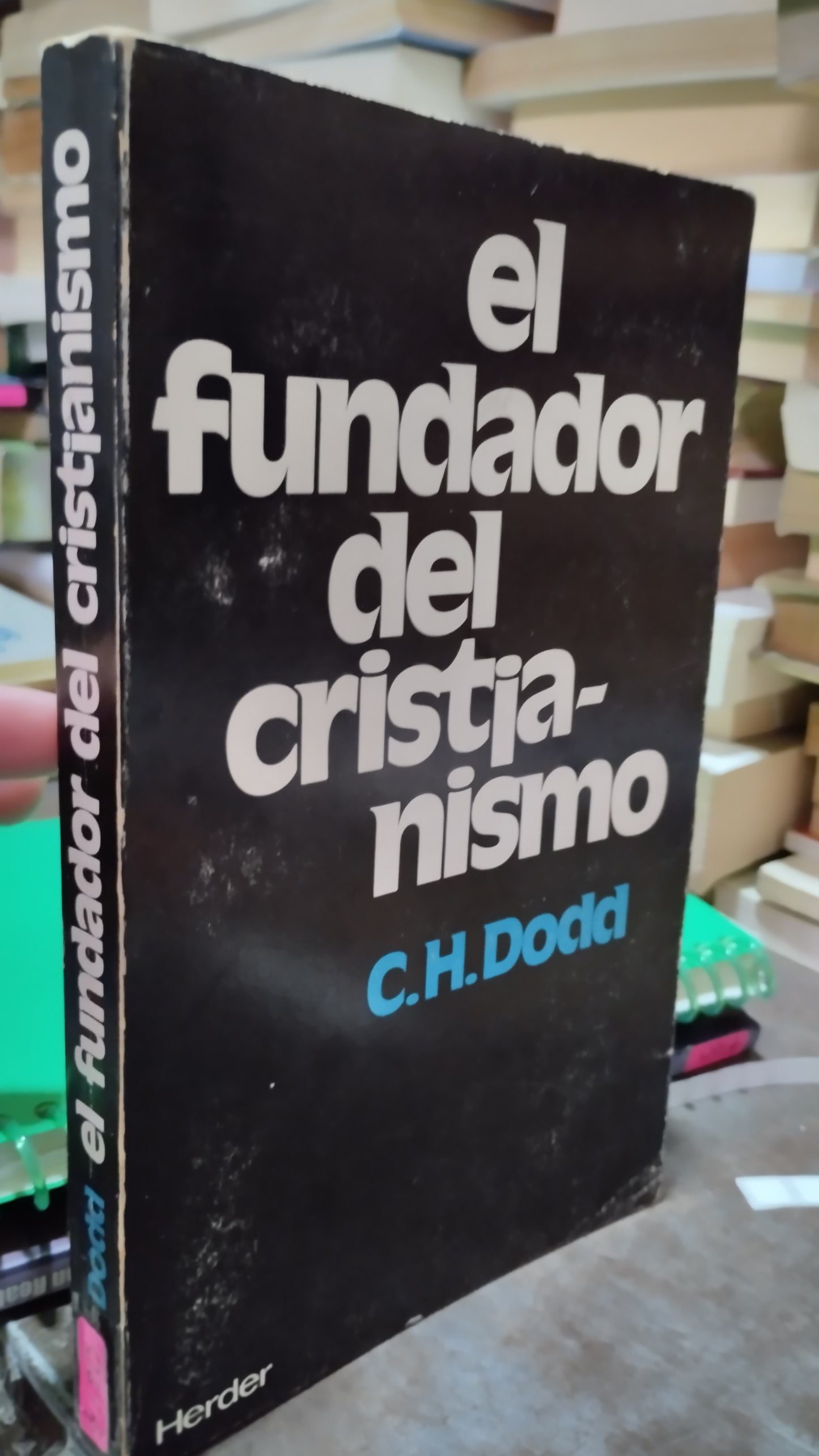 EL FUNDADOR DEL CRISTIANISMO POR C H DODD LIBRO USADO RELIGION ALDAMA