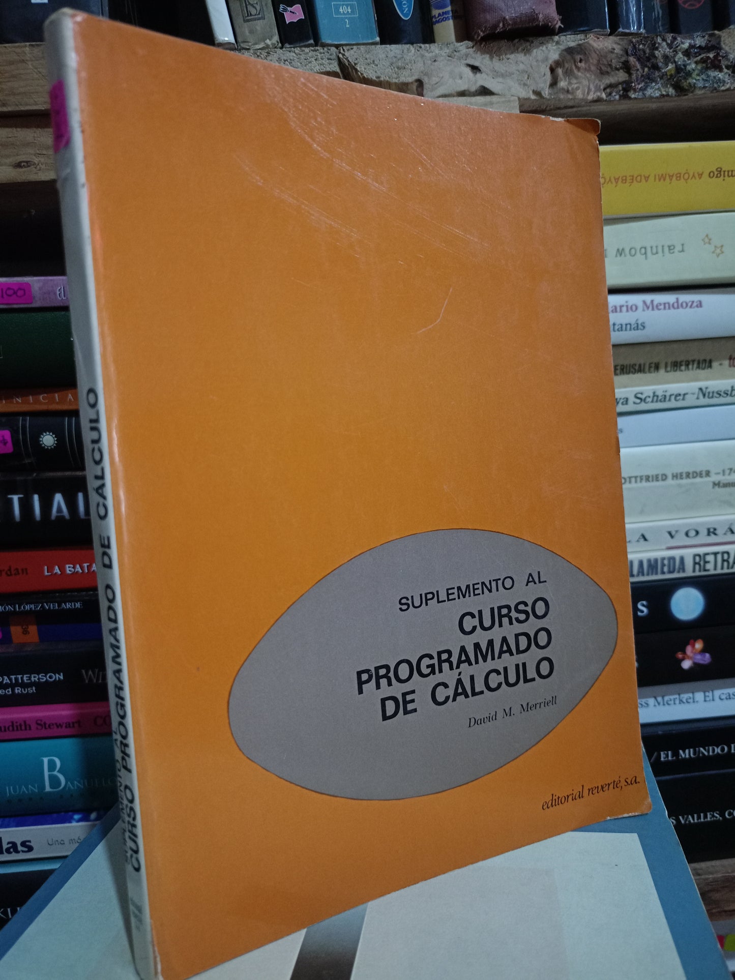 SUPLEMENTO AL CURSO PROGRAMADO DE CALCULO POR DAVID M. MERRIELL USADO MATE LITERARIO 305