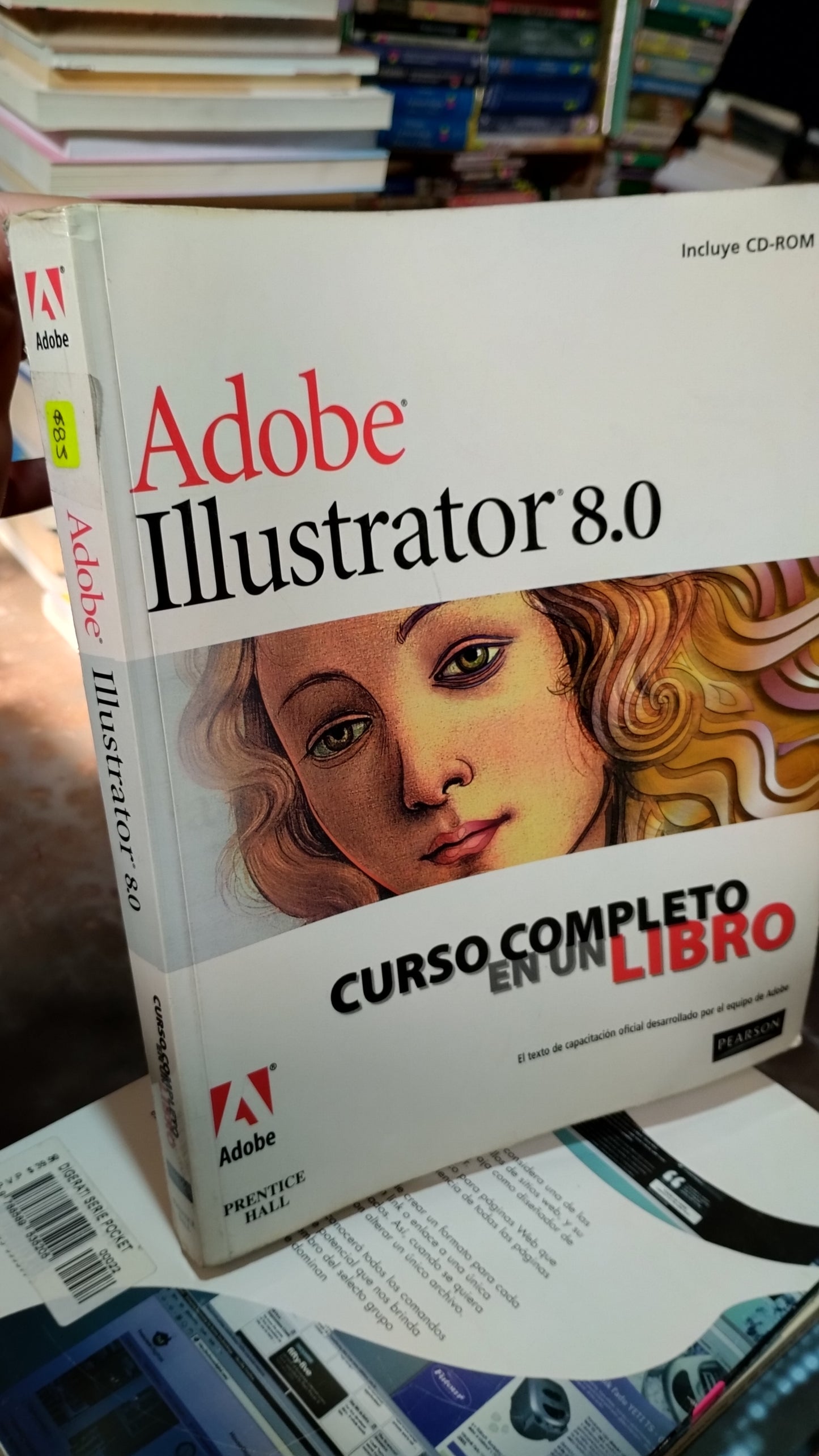 ADOBE ILLUSTRATOR 8.0 LIBRO USADO COMPUTACION ALDAMA