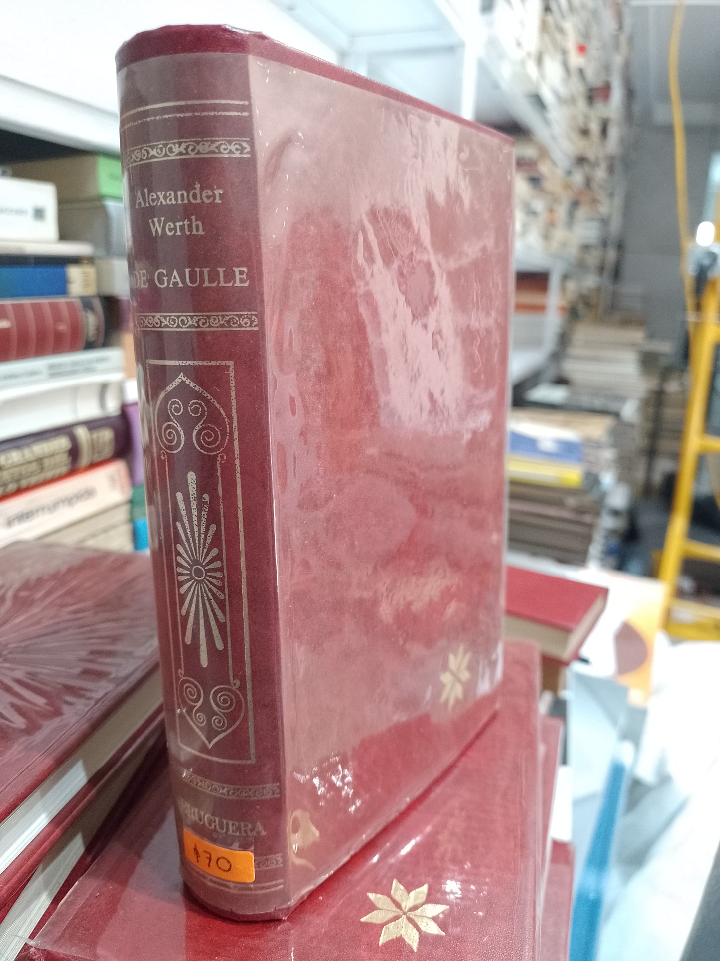 DE GAULLE POR ALEXANDER WERTH USADO NOVELA JUAREZ 515