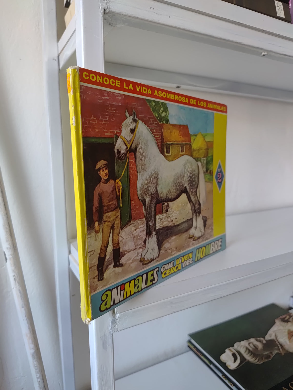 ANIMALES QUE VIVEN CERCA DEL HOMBRE POR EDITORIAL CULTURA Y PROGRESO USADO BIOLOGIA JUAREZ 515