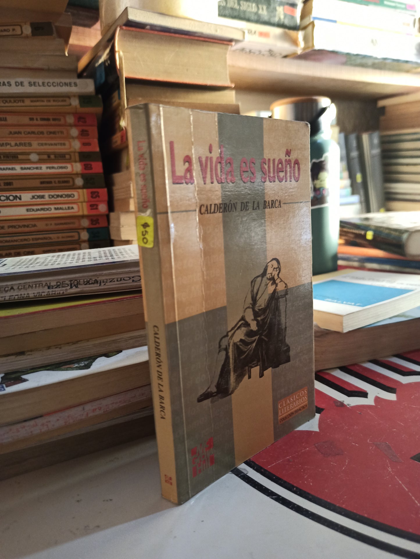 LA VIDA ES SUEÑO POR CALDERON DE LA BARCA USADO NOVELAS LITERARIO 207