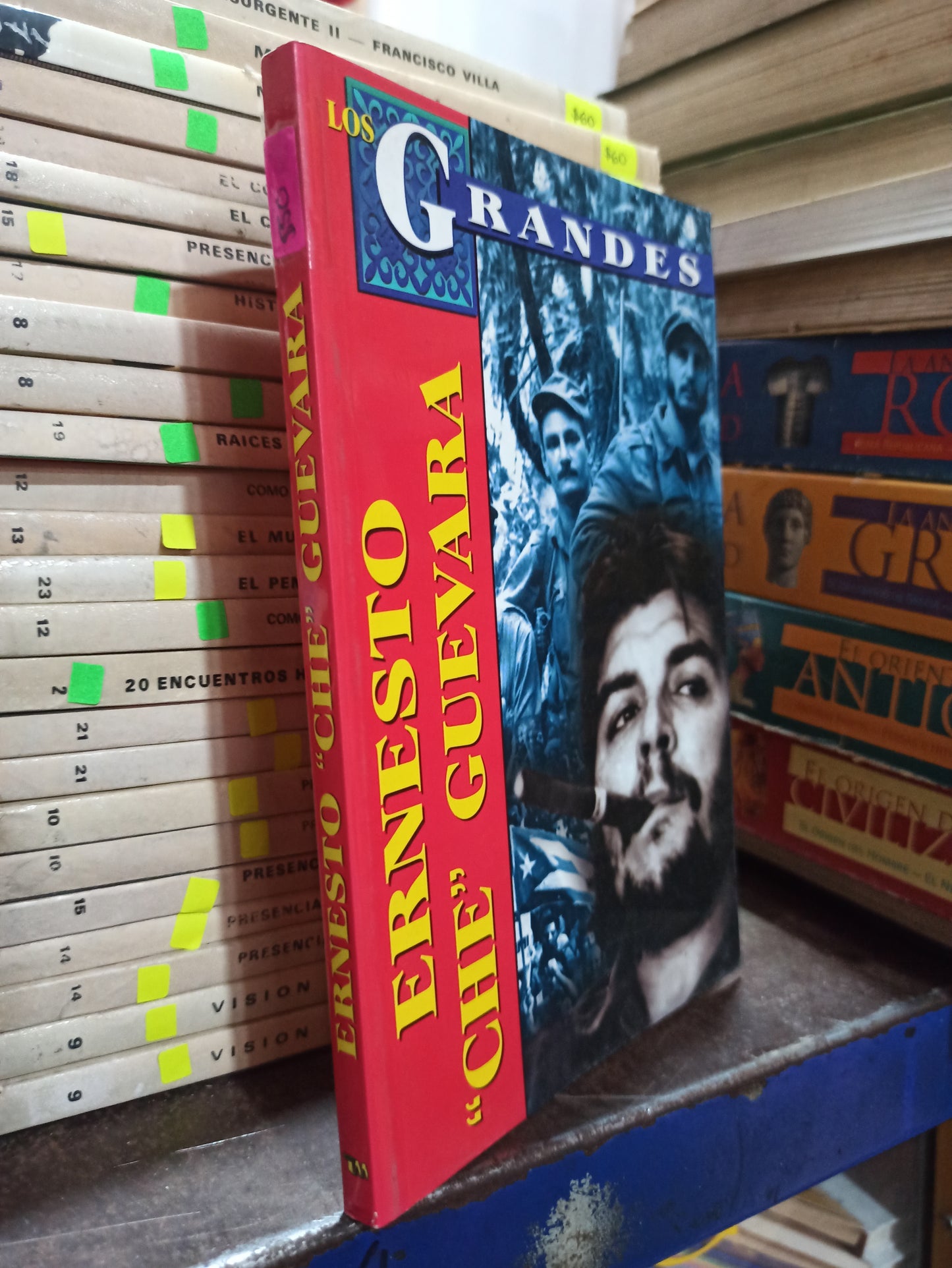 LOS GRANDES ERNESTO CHE GUEVERA POR PABLO MORALES ANGUIANO USADO HISTORIA ALDAMA