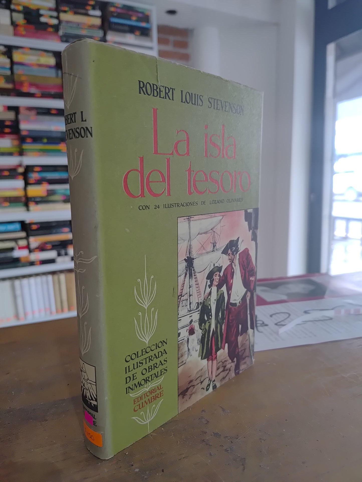 LA ISLA DEL TESORO POR ROBERT LOUIS STEVENSON USADO NOVELAS JUAREZ 515