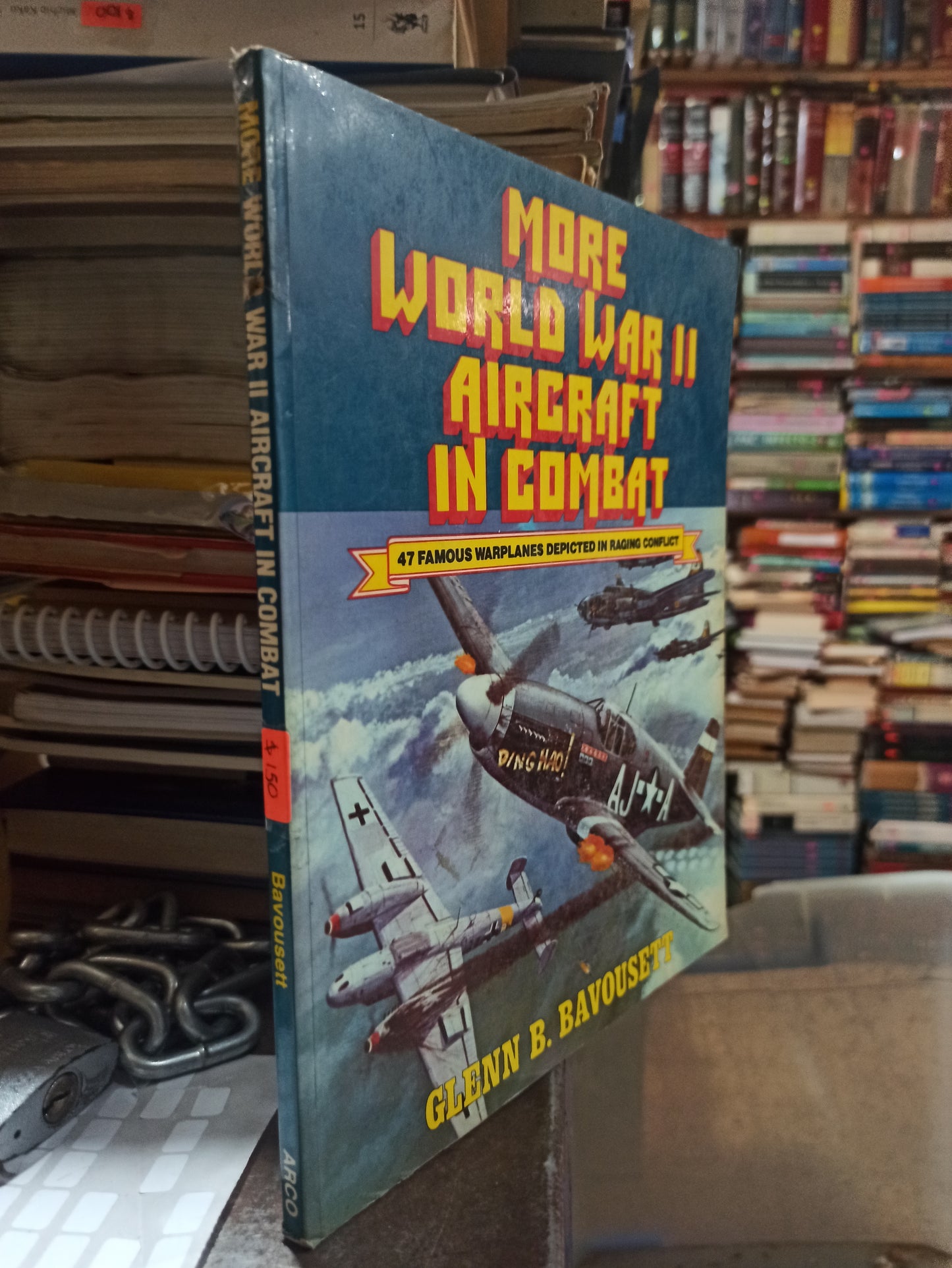 MORE WORLD WAR II AIRCRAFT IN COMBAT POR GLENN B. BAVOUSETT USADO 2DA GUERRA ALDAMA