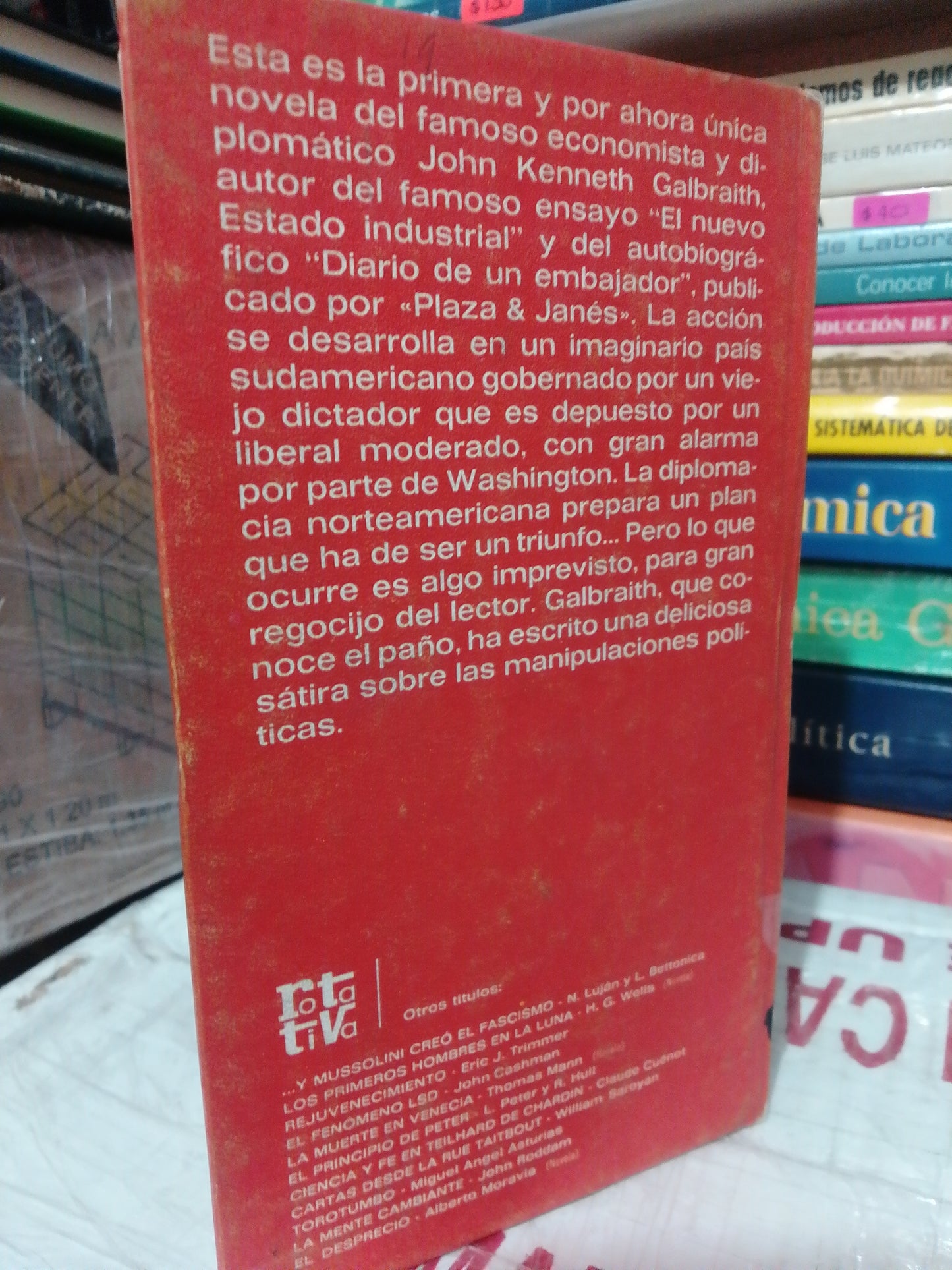 EL TRIUNFO POR JOHN KENNETH GALBRAITH USADO NOVELA JUÁREZ