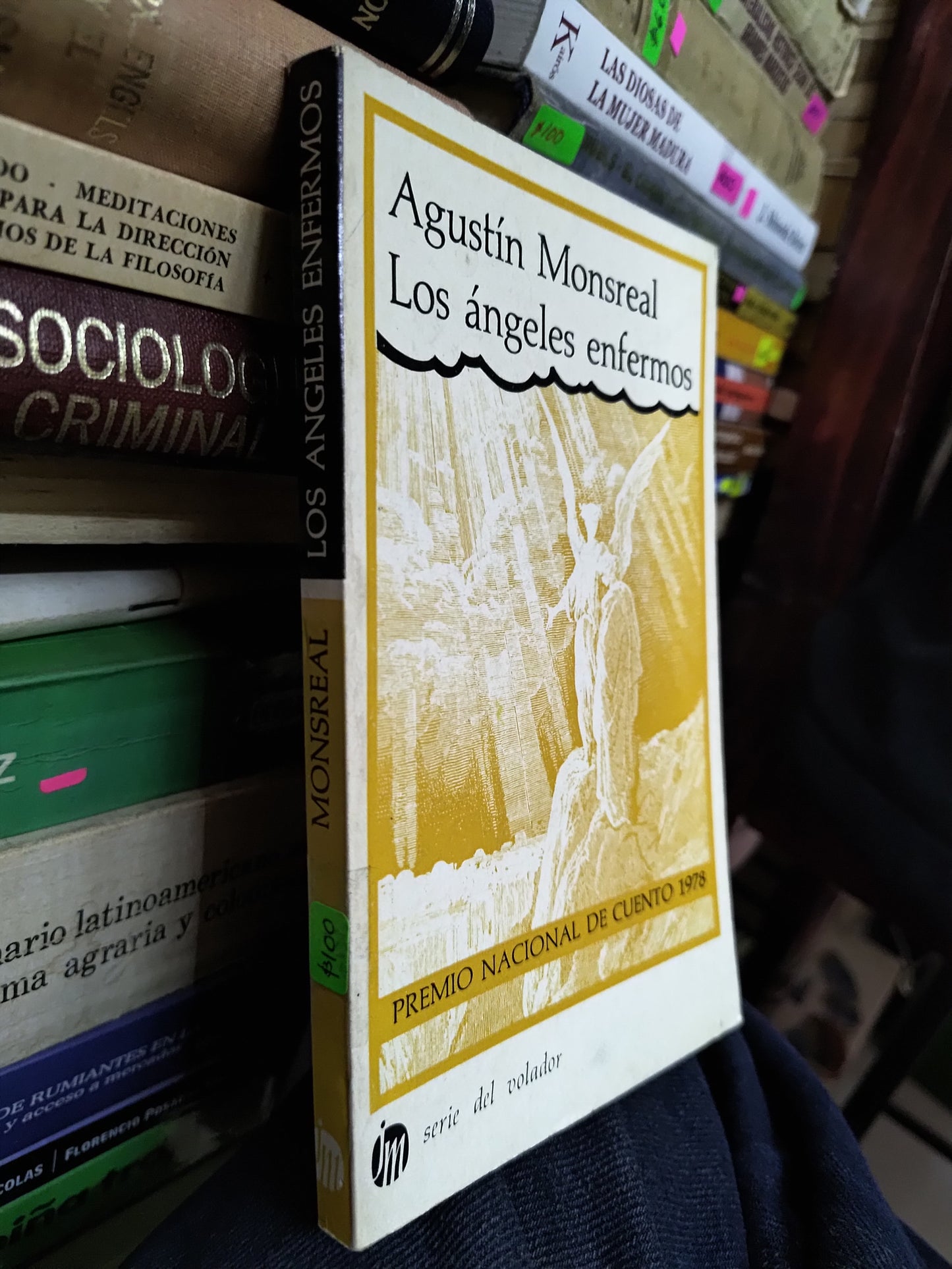 LOS ANGELES ENFERMOS POR AGUSTIN MONSREAL USADO NOVELAS LITERARIO 207