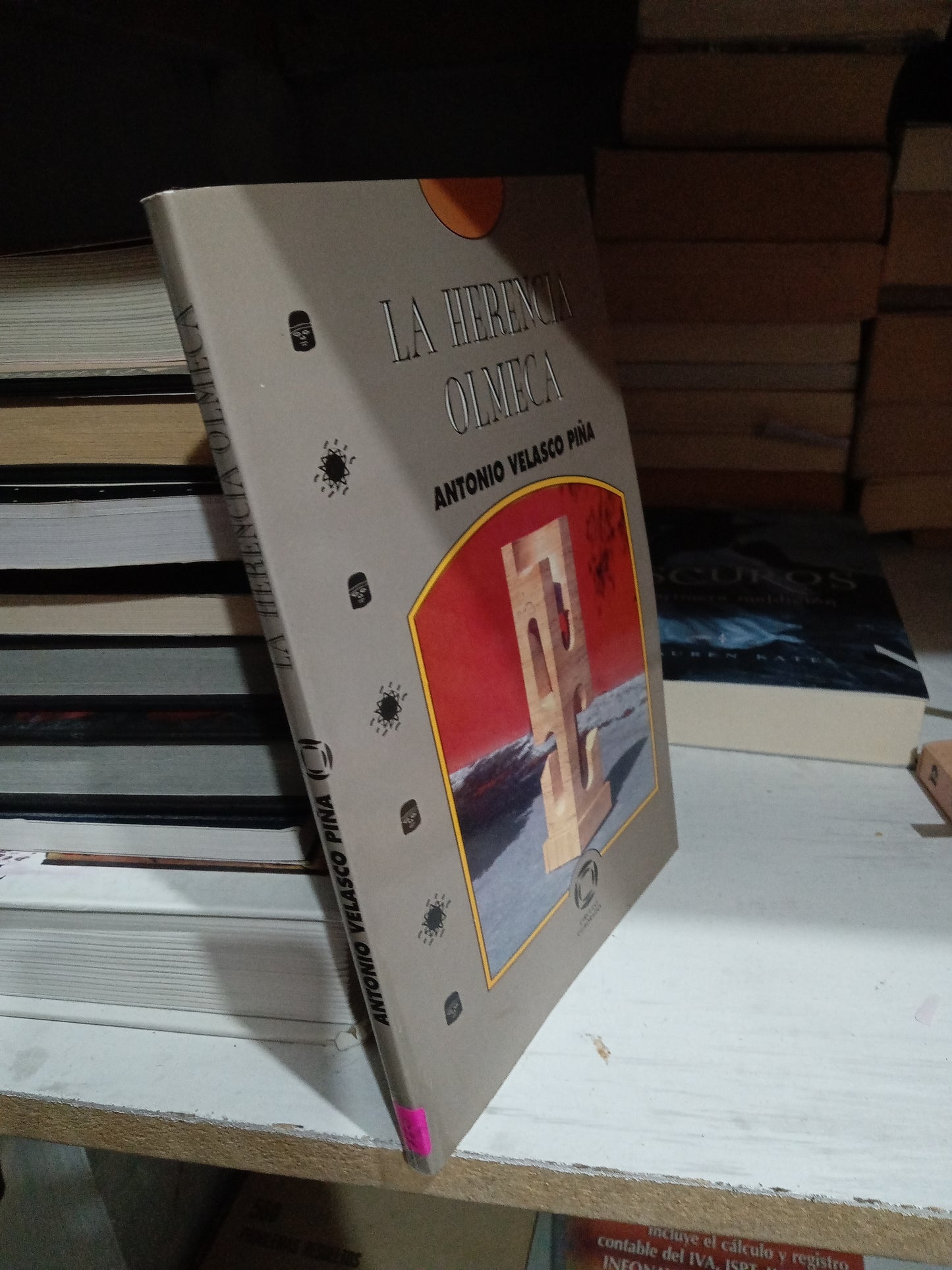 LA HERENCIA OLMECA POR ANTONIO VELASCO PIÑA USADO HISTORIA JUAREZ
