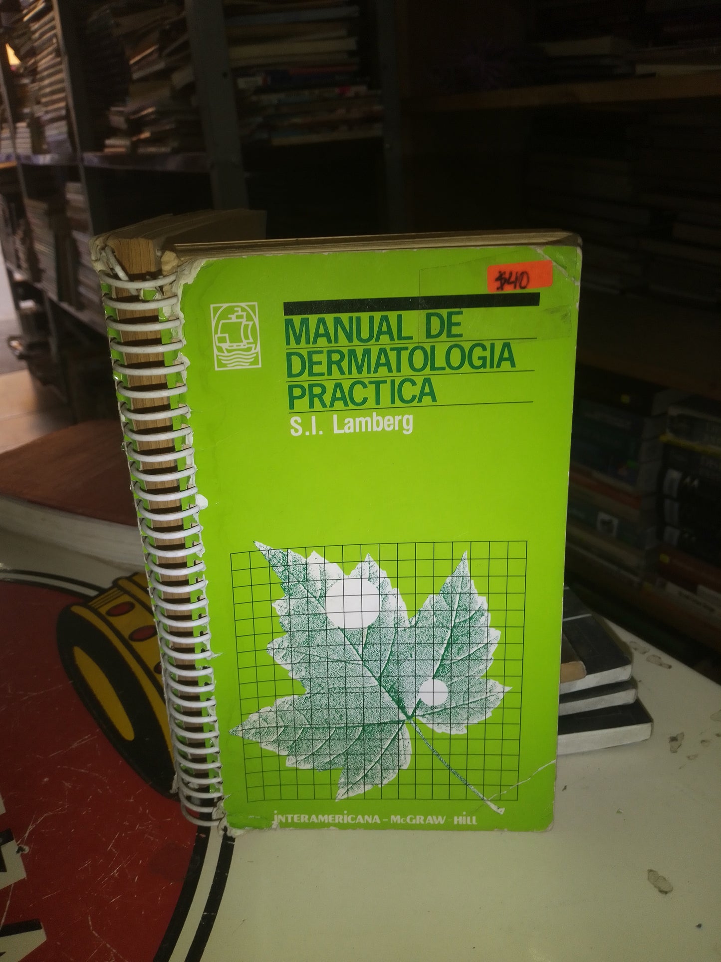 MANUAL DE DERMATOLOGÍA PRÁCTICA POR S. I. LAMBERG USADO MEDICINA LITERARIO 207