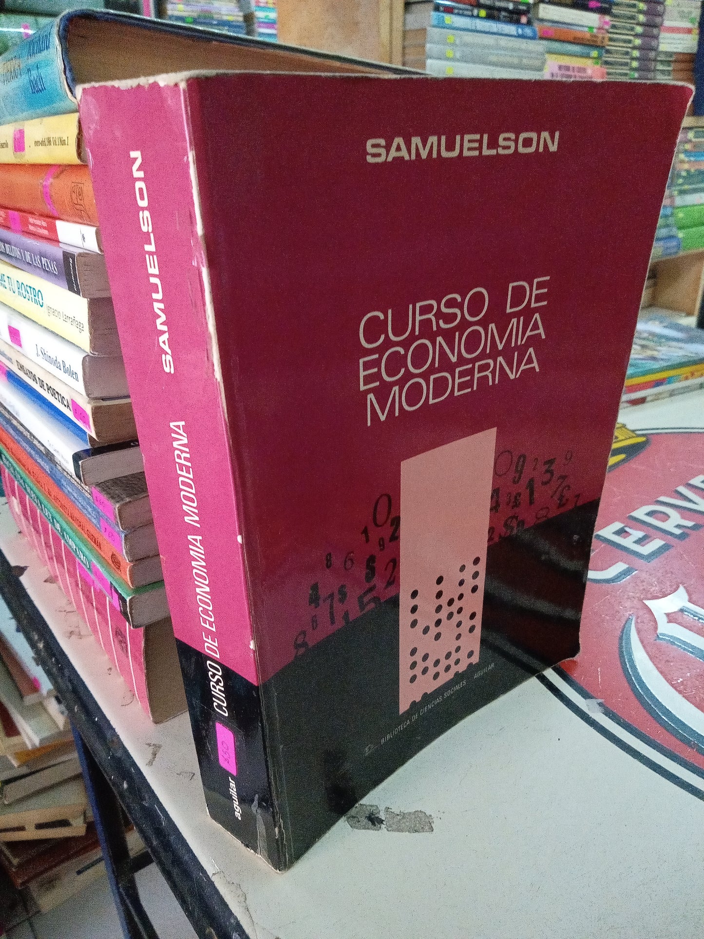 CURSO DE ECONOMIA MODERNA POR SAMUELSON USADO ADMINISTRACIÓN LITERARIO 207