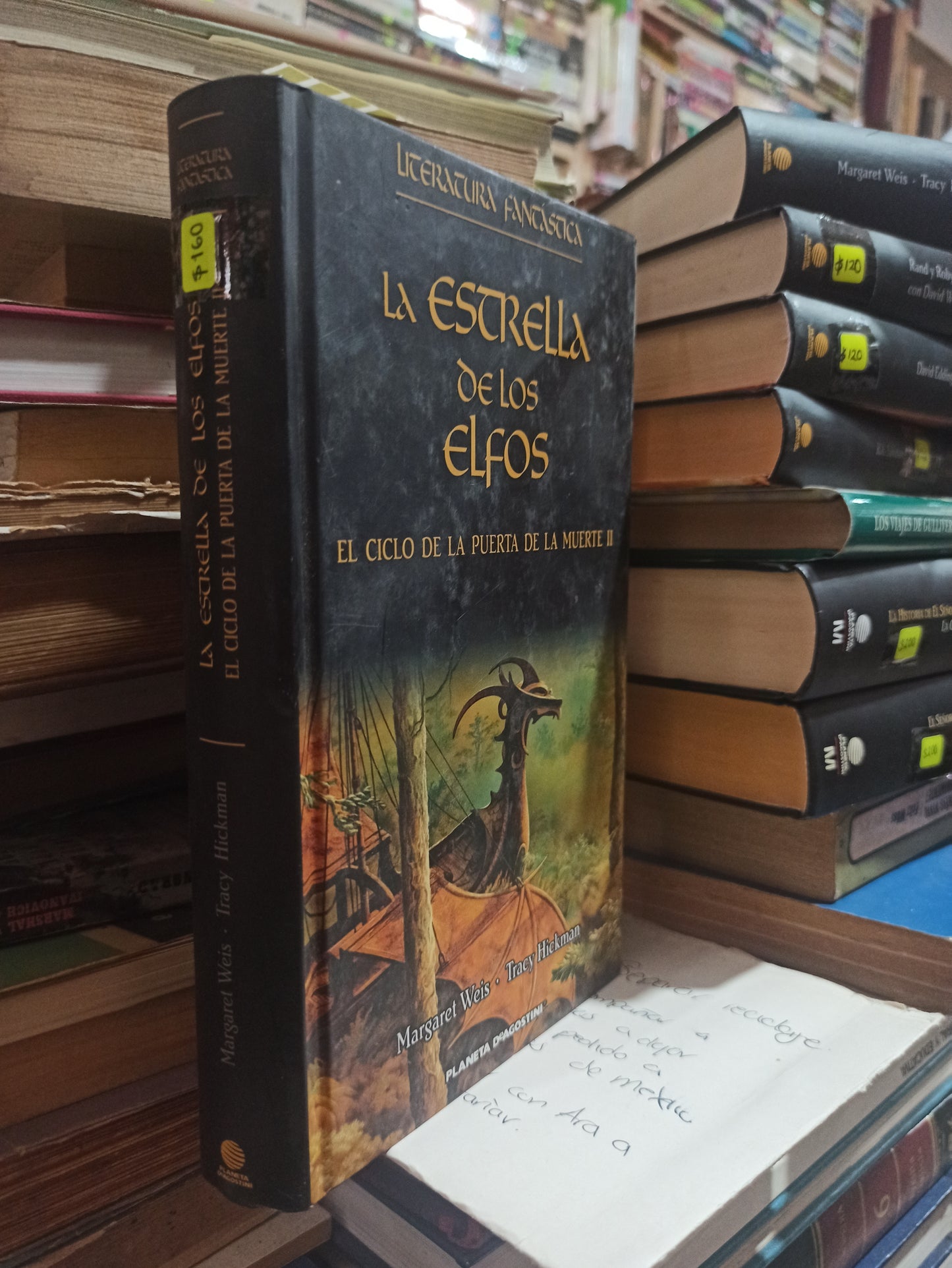 LA ESTRELLA DE LOS ELFOS EL CICLO DE LA PUERTA DE LA MUERTE 2 POR MARGARET WEIS USADO NOVELAS ALDAMA