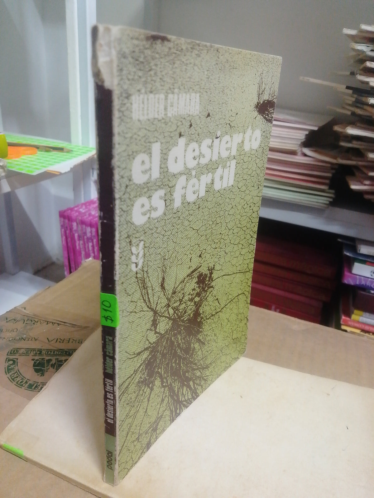 EL DESIERTO ES FERTIL, HELDER CAMARA, USADO, RELIGION, JUAREZ 515
